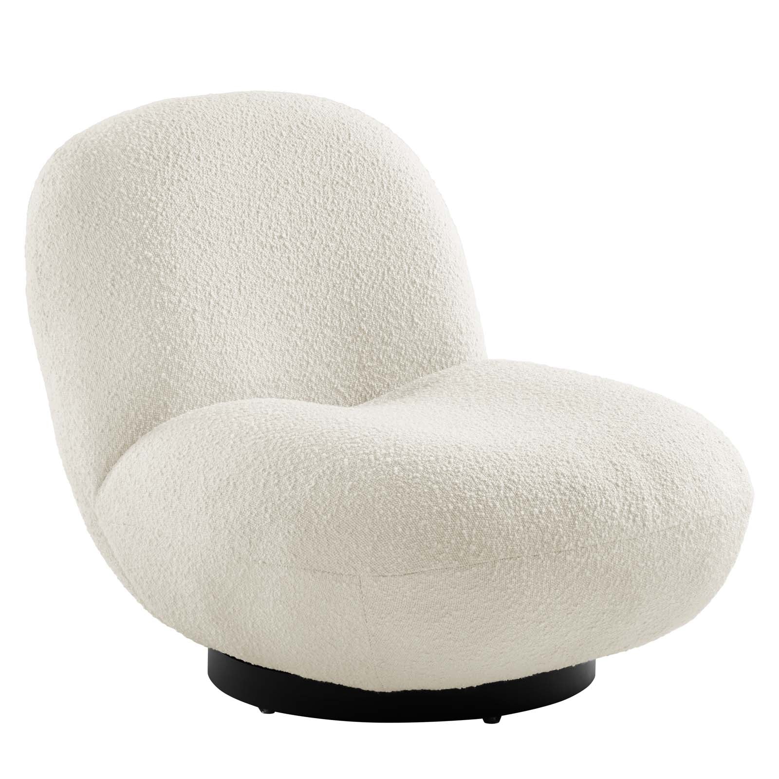 Kindred Upholstered Fabric Swivel Chair - East Shore Modern Home Furnishings