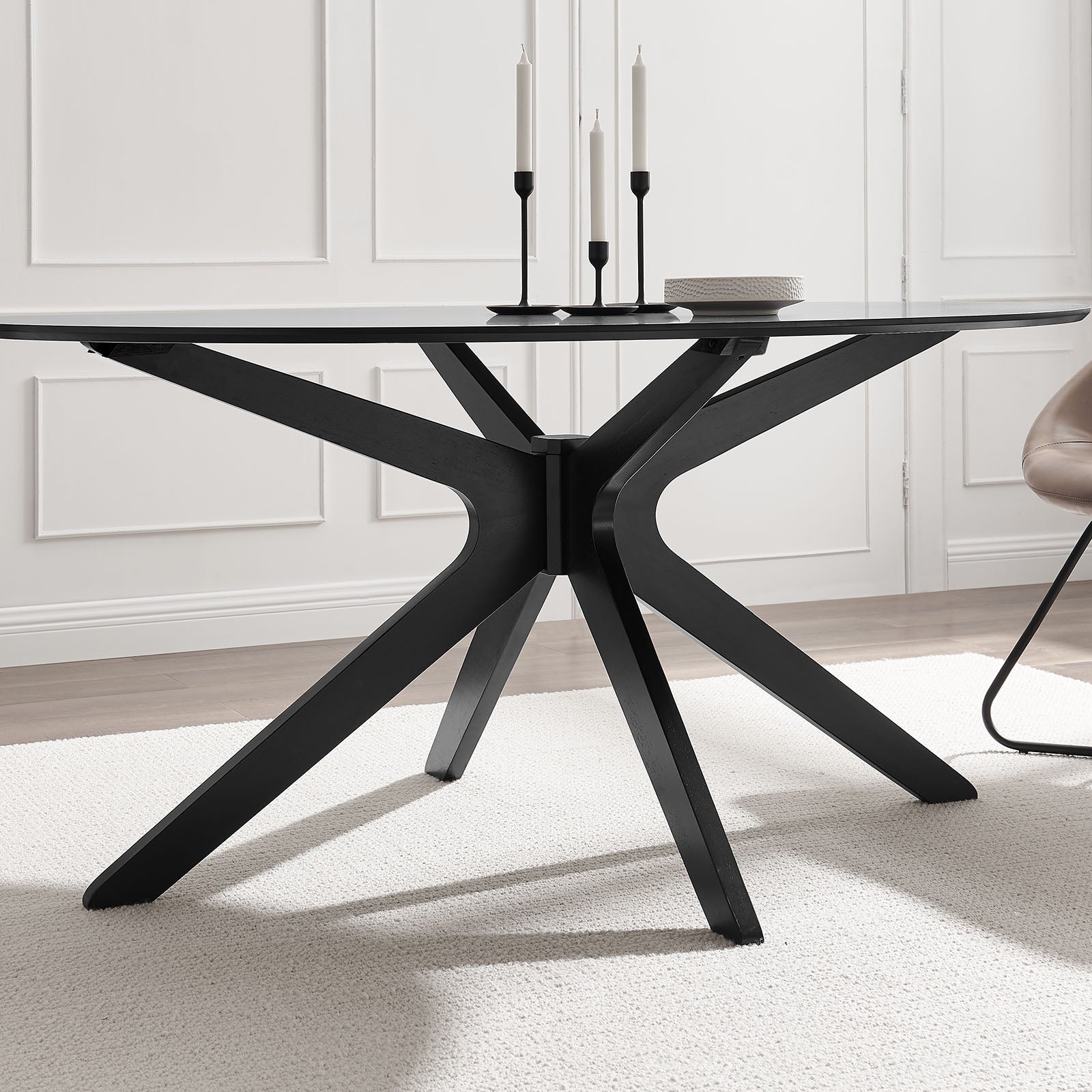 Traverse 63" Oval Dining Table