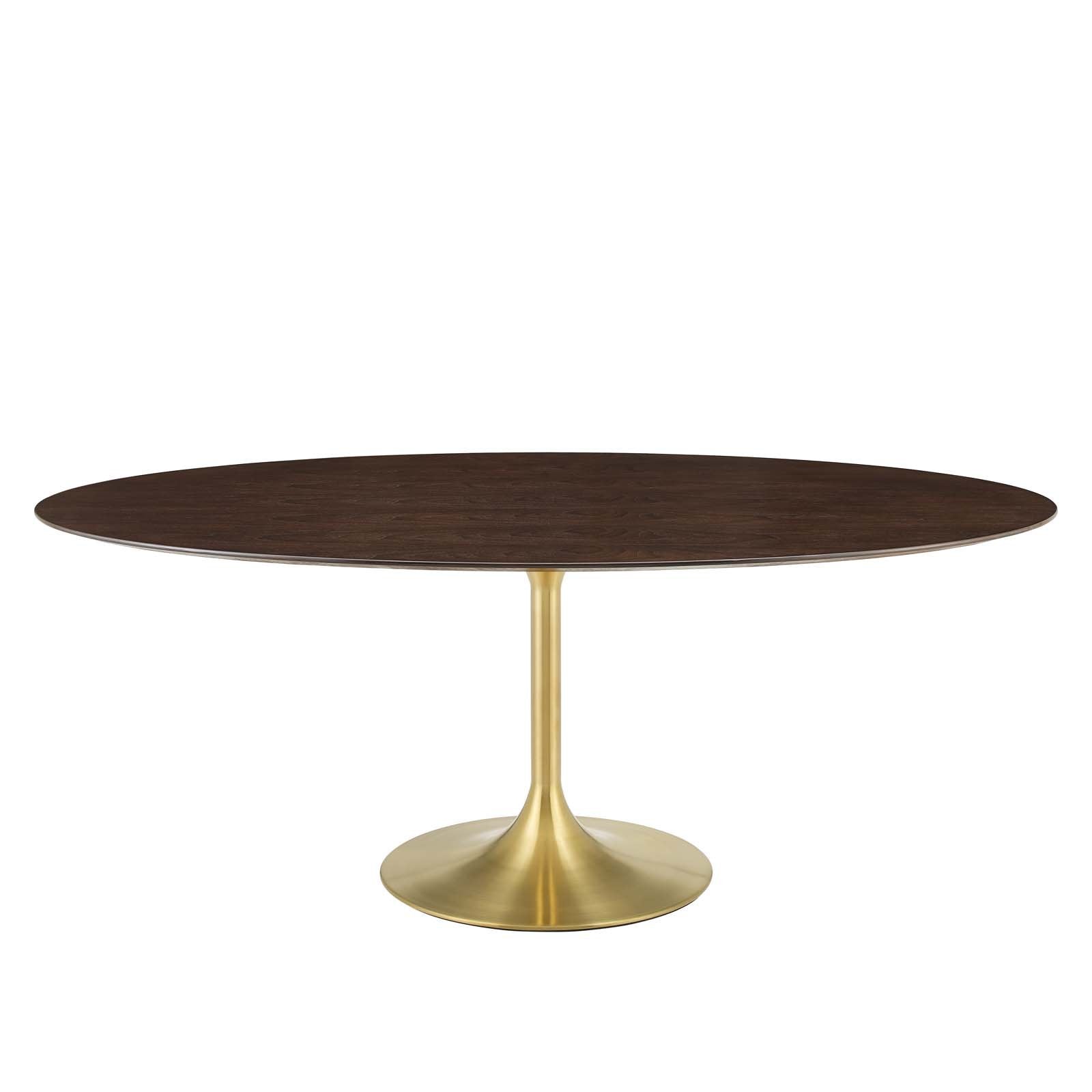 Lippa 78" Oval Wood Dining Table - East Shore Modern Home Furnishings