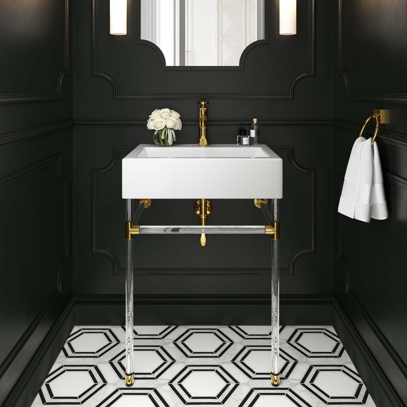 Redeem 24" Wall-Mount Bathroom Vanity - East Shore Modern Home Furnishings