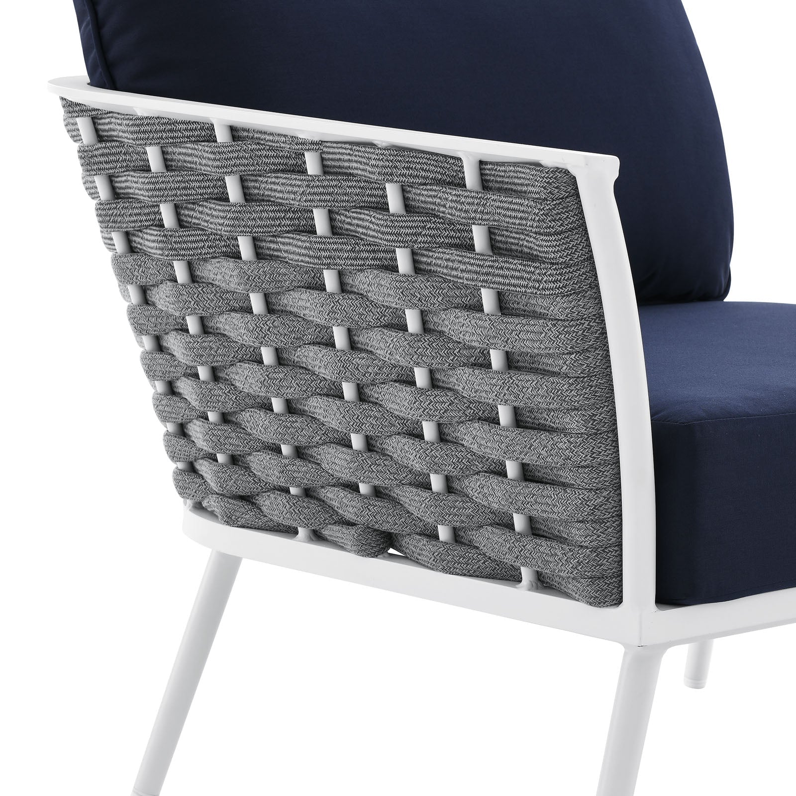Stance Outdoor Patio Aluminum Left-Facing Armchair