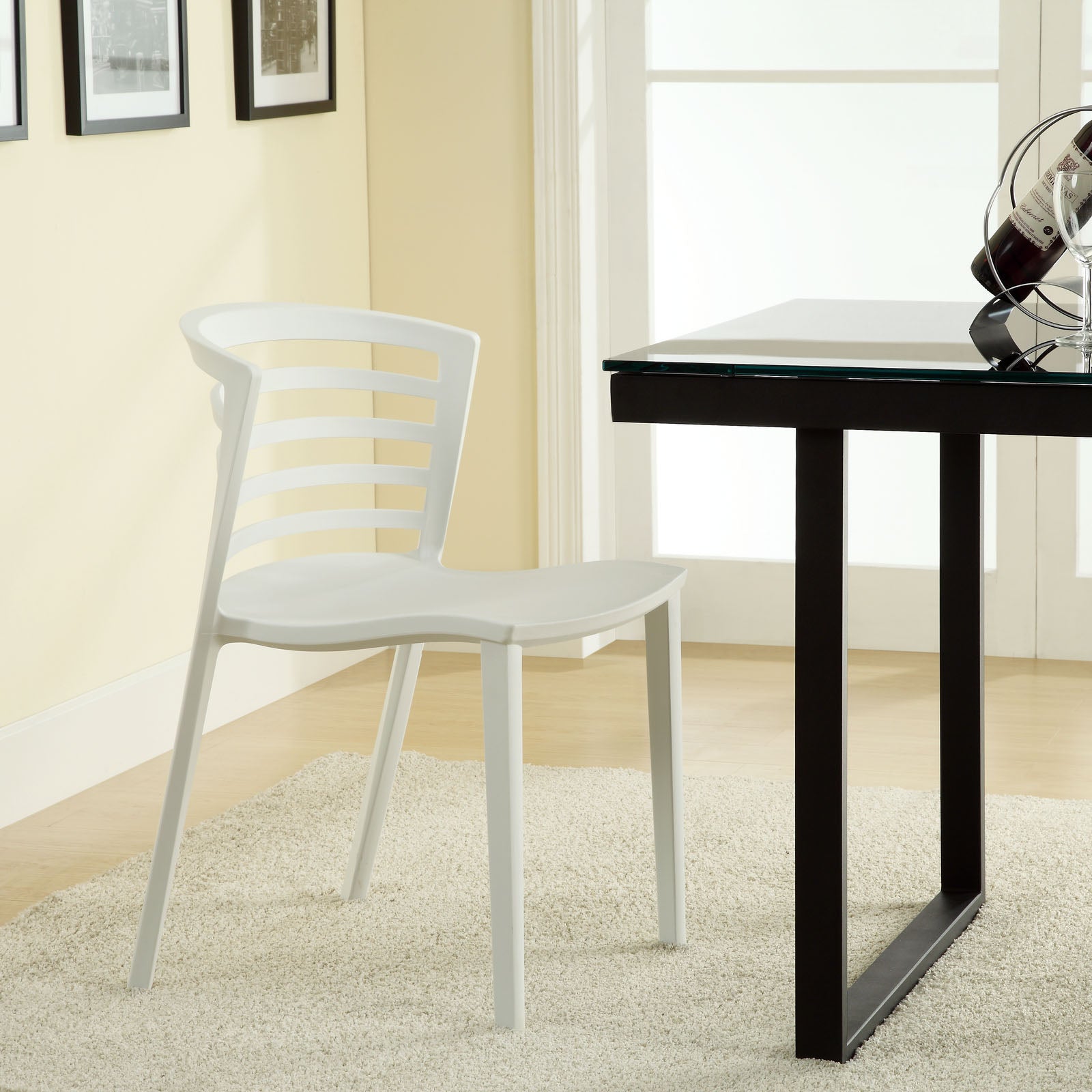 Curvy Dining Side Chair - East Shore Modern Home Furnishings