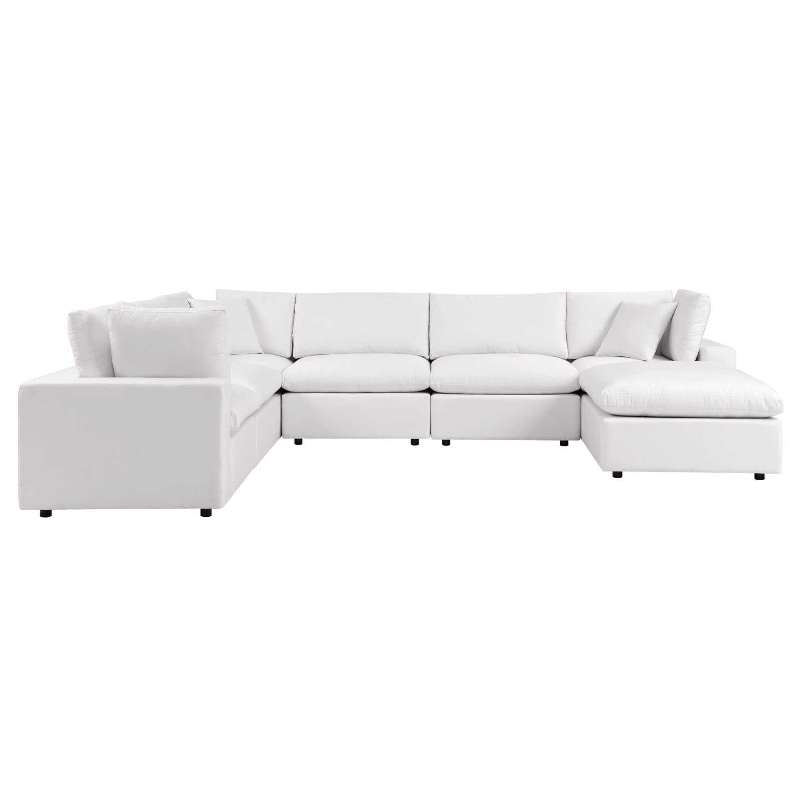 Commix 7-Piece Outdoor Patio Sectional Sofa
