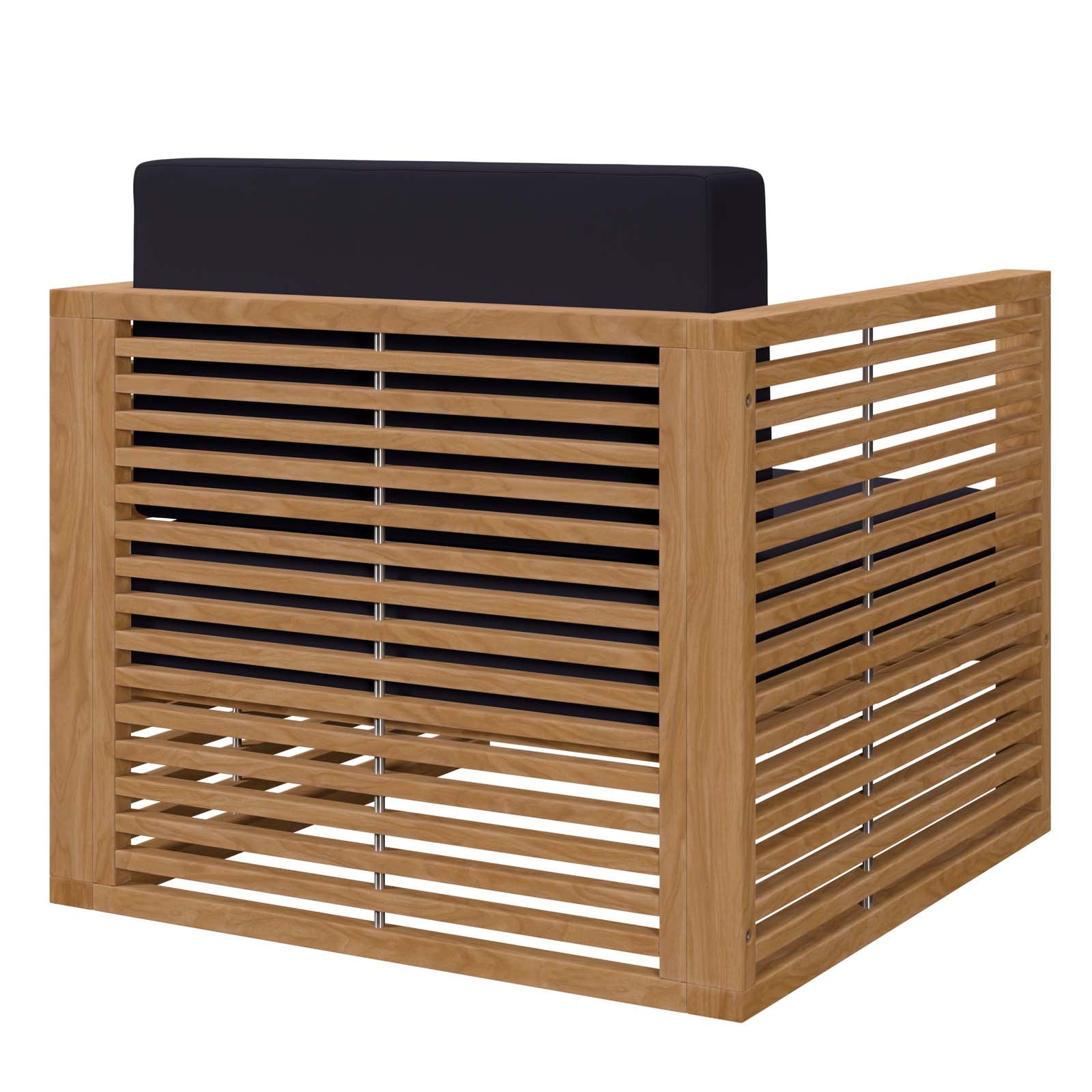 Carlsbad Teak Wood Outdoor Patio Armchair - East Shore Modern Home Furnishings