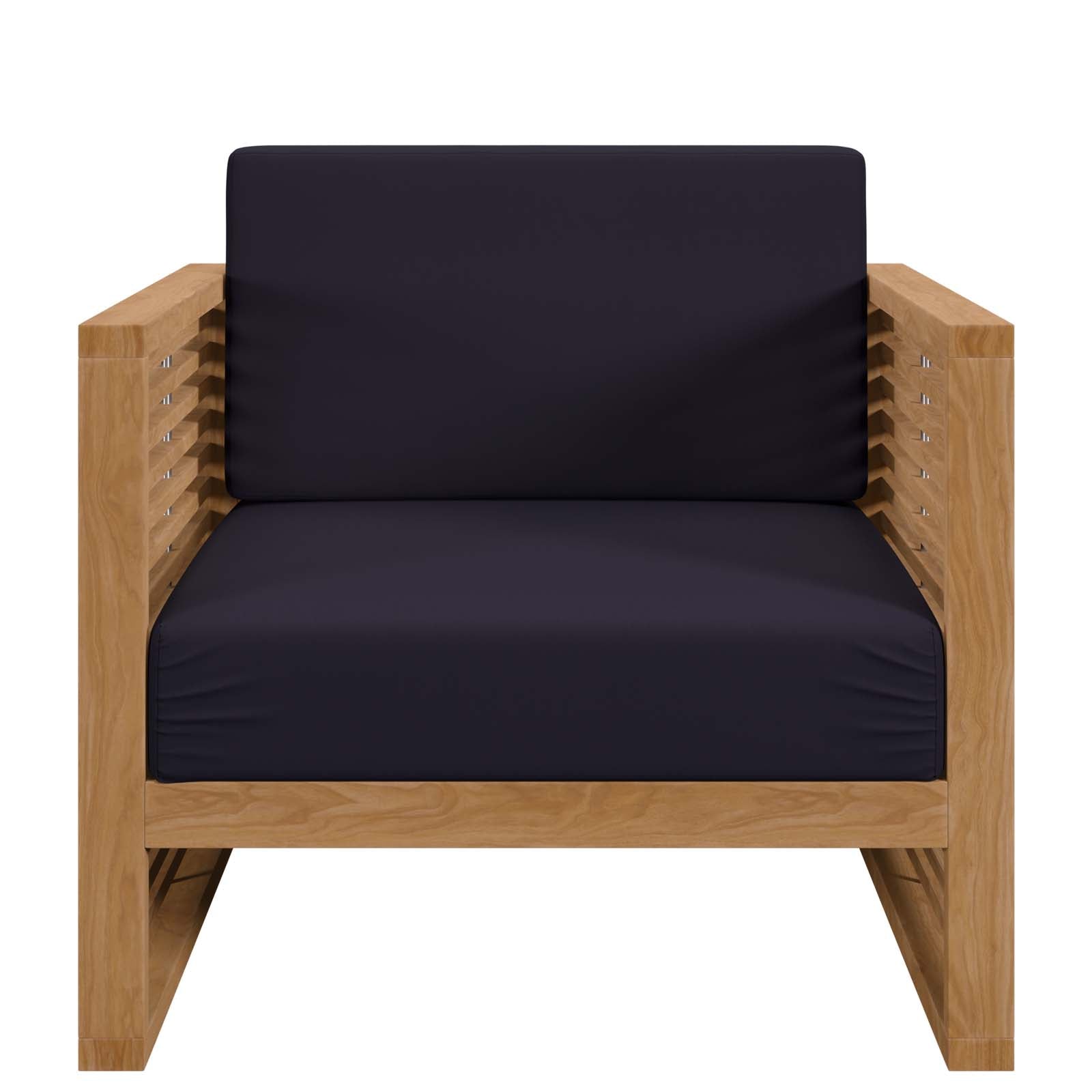 Carlsbad Teak Wood Outdoor Patio Armchair - East Shore Modern Home Furnishings