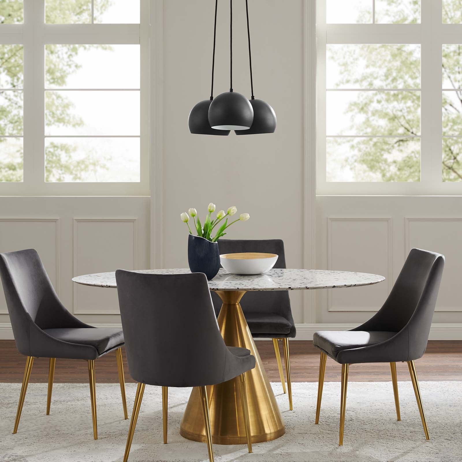 Chalice 3-Light Metal Pendant - East Shore Modern Home Furnishings