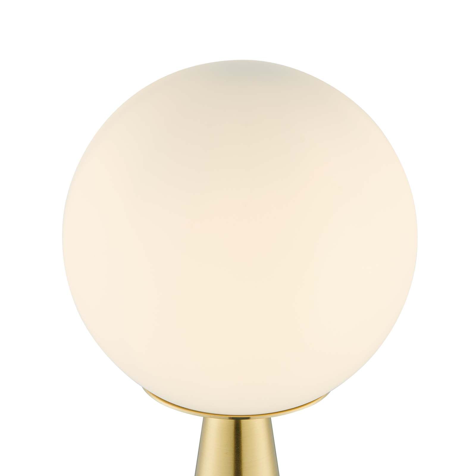 Apex Glass Globe Glass Table Lamp - East Shore Modern Home Furnishings