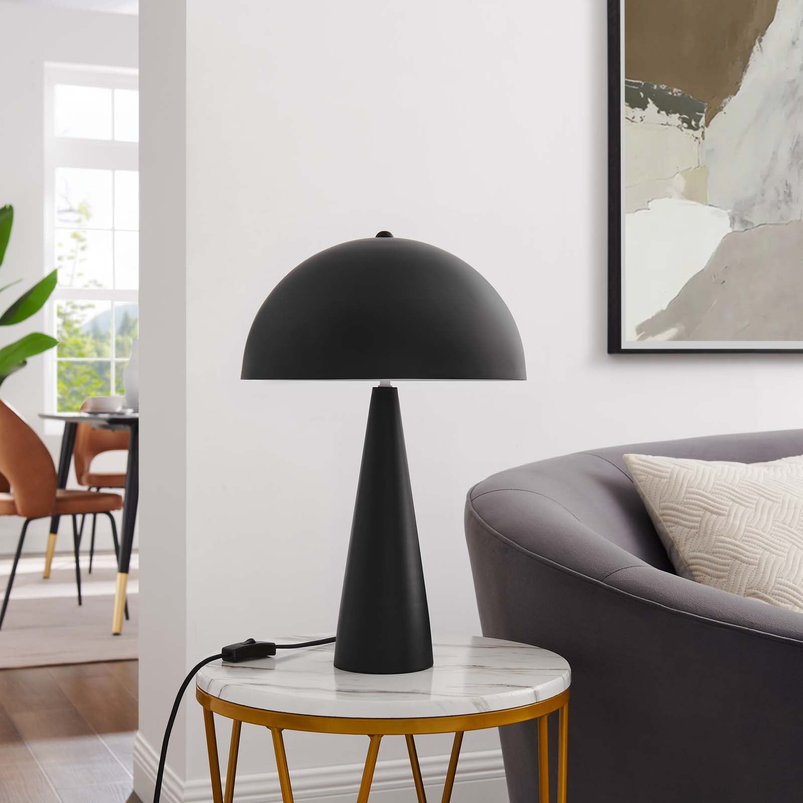Selena Metal Table Lamp - East Shore Modern Home Furnishings