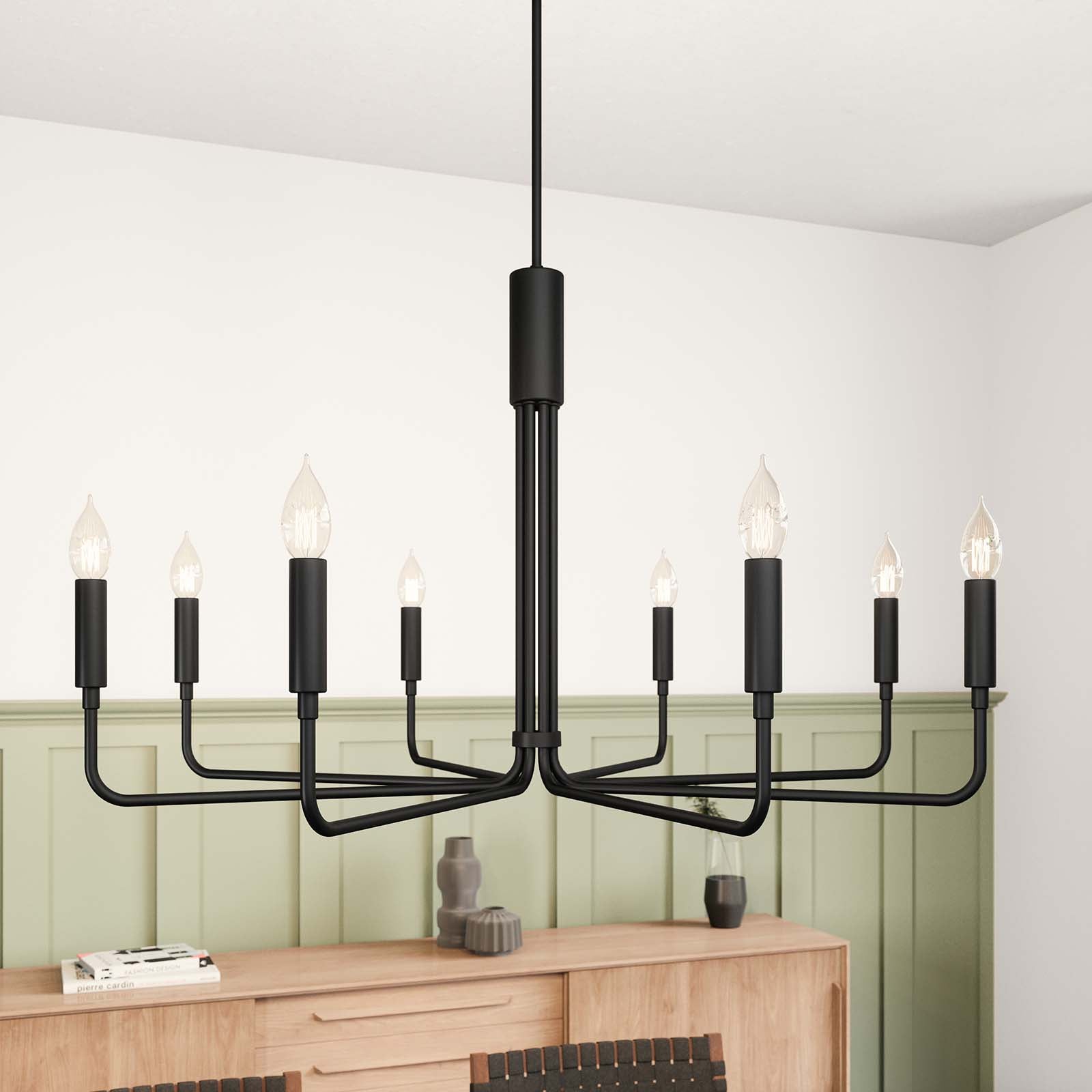 Rekindle 8-Light Chandelier - East Shore Modern Home Furnishings