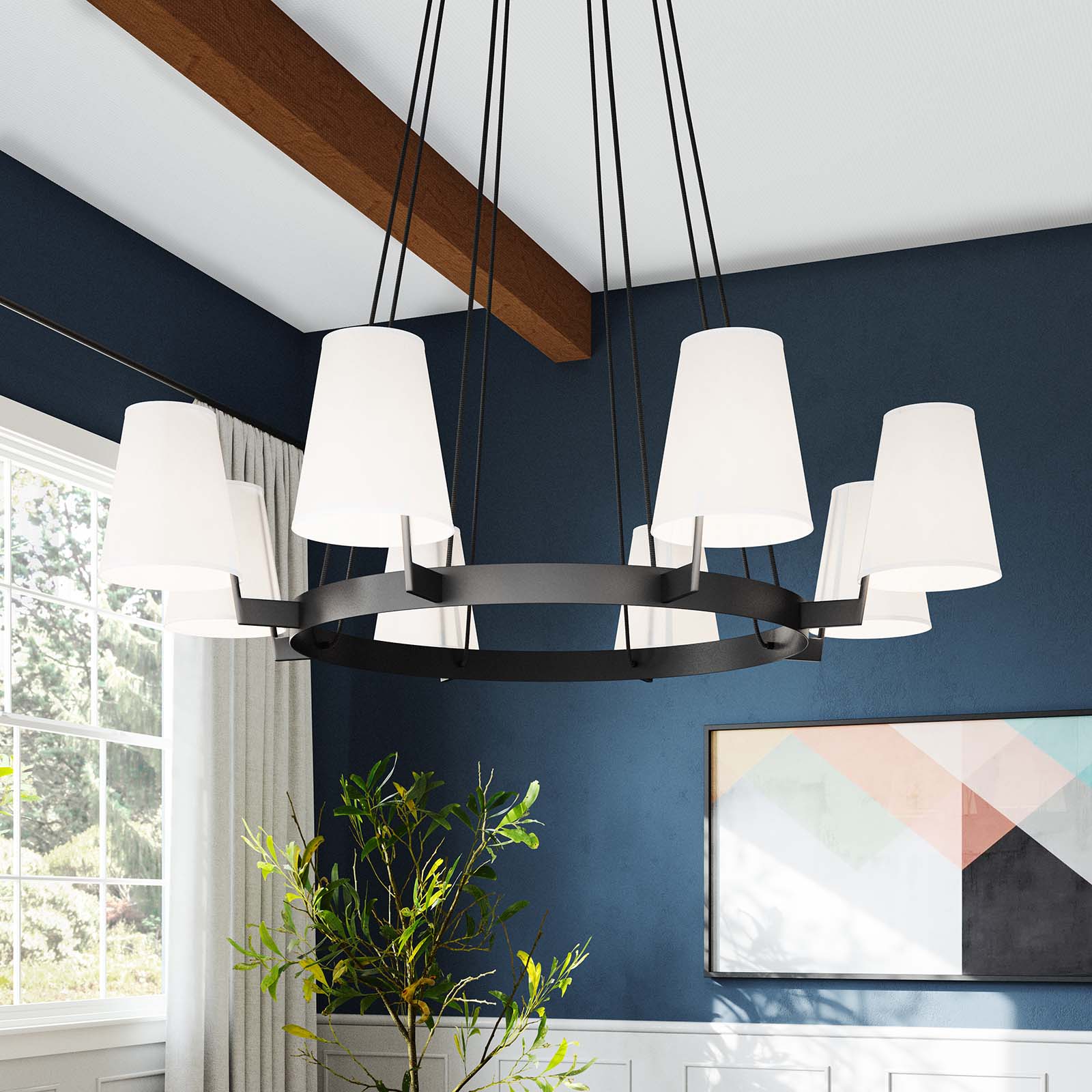 Surround 8-Light Chandelier - East Shore Modern Home Furnishings