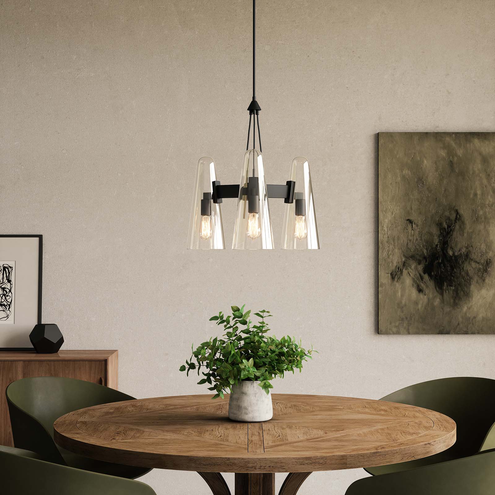 Beacon 3-Light Pendant Light - East Shore Modern Home Furnishings