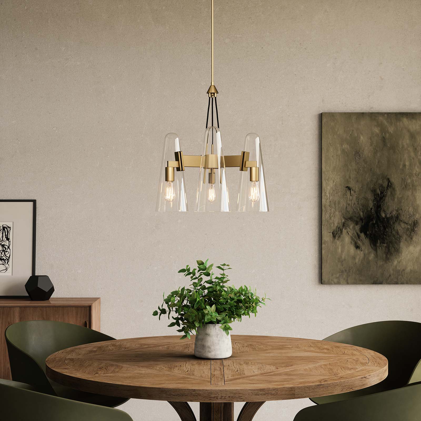 Beacon 3-Light Pendant Light - East Shore Modern Home Furnishings