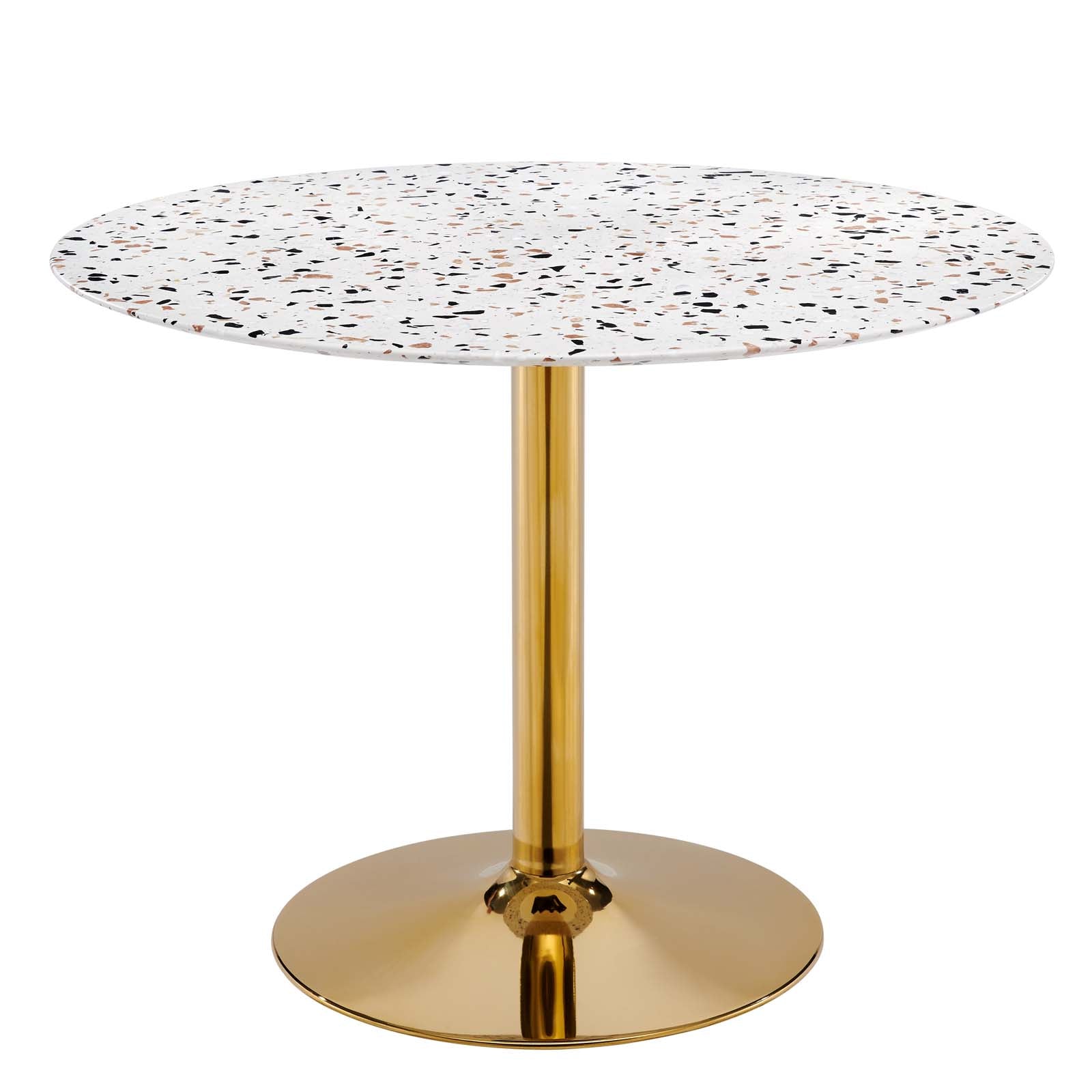 Verne 40" Round Terrazzo Dining Table - East Shore Modern Home Furnishings