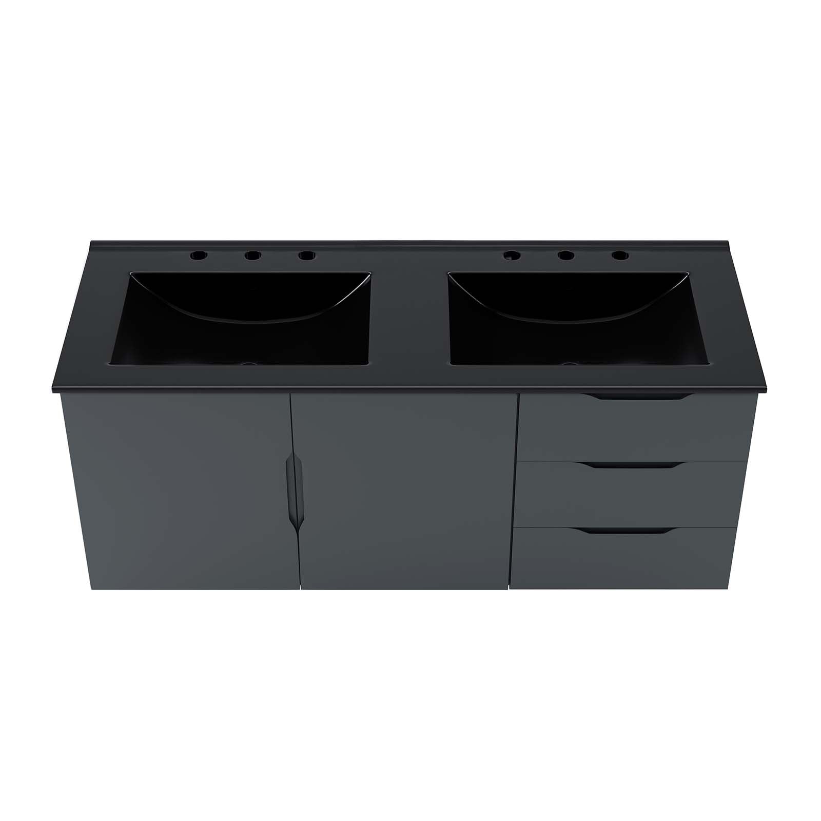 Vitality 48" Double Sink Bathroom Vanity - East Shore Modern Home Furnishings