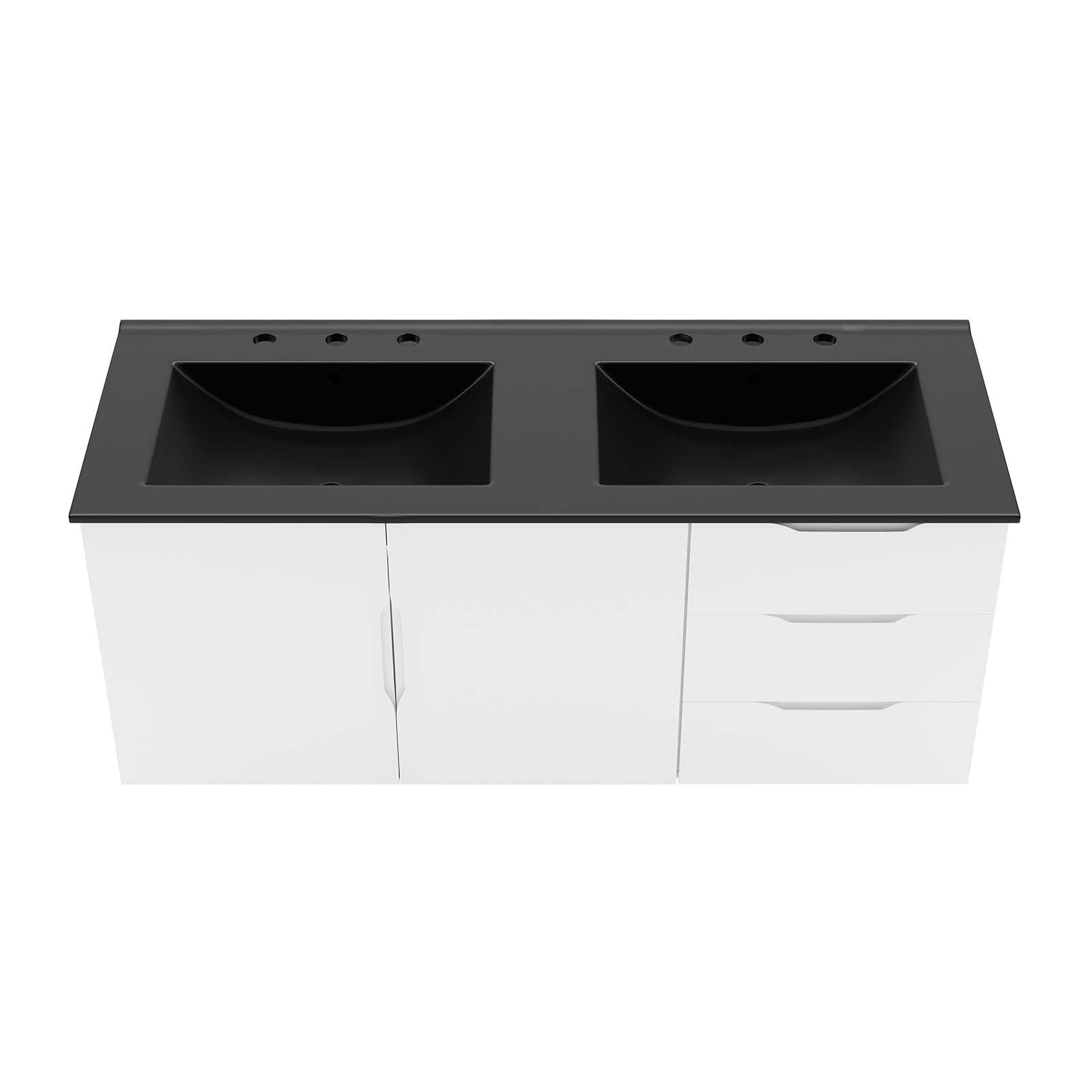 Vitality 48" Double Sink Bathroom Vanity - East Shore Modern Home Furnishings