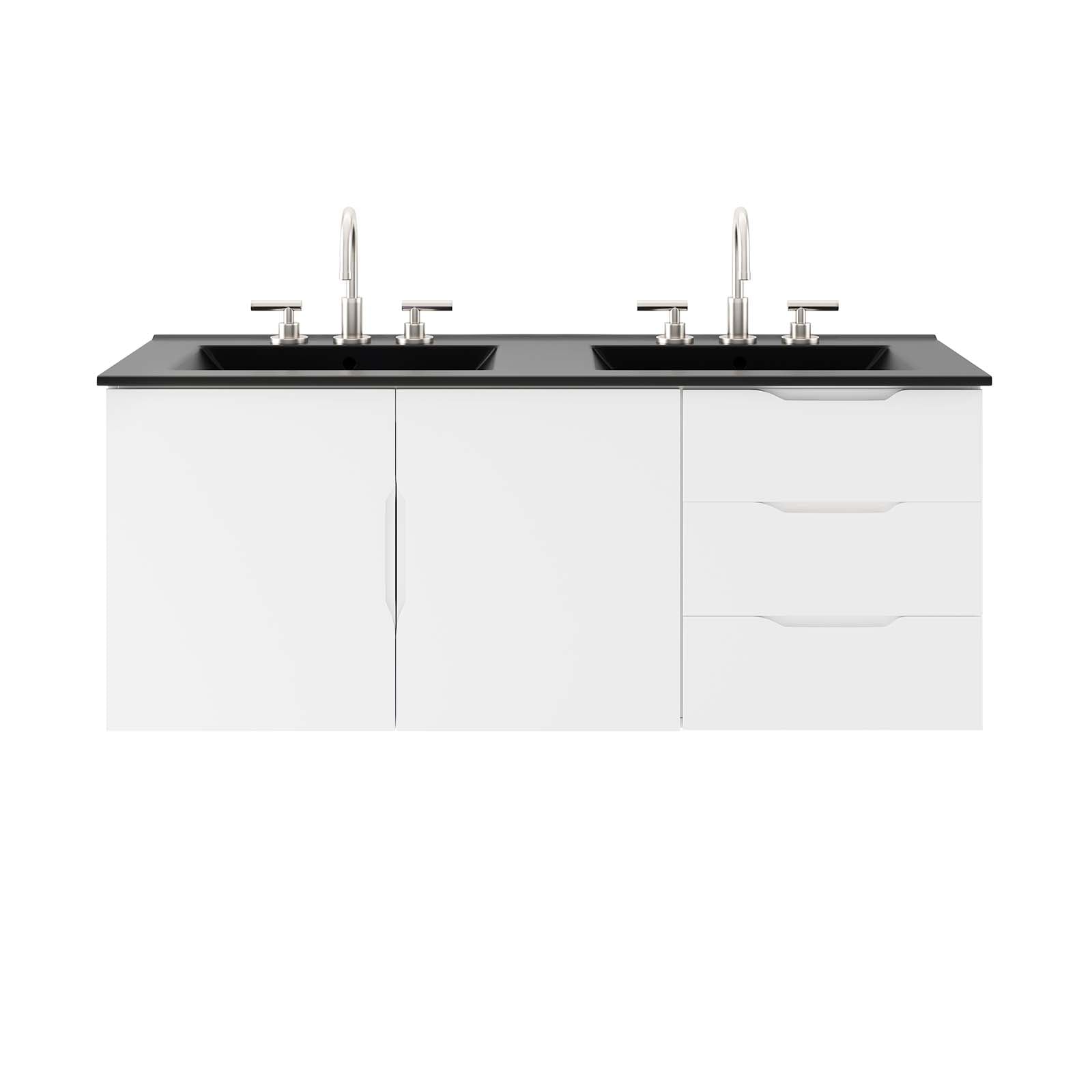 Vitality 48" Double Sink Bathroom Vanity - East Shore Modern Home Furnishings