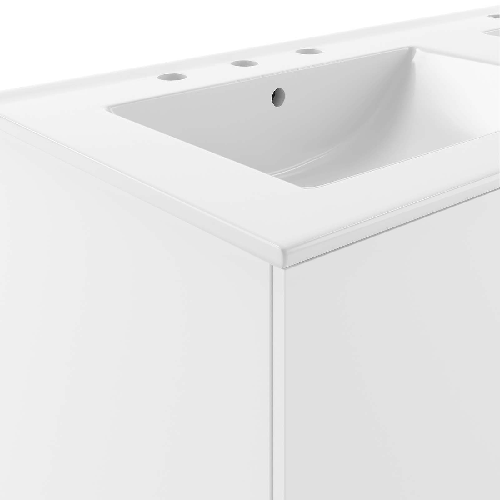 Vitality 48" Double Sink Bathroom Vanity - East Shore Modern Home Furnishings