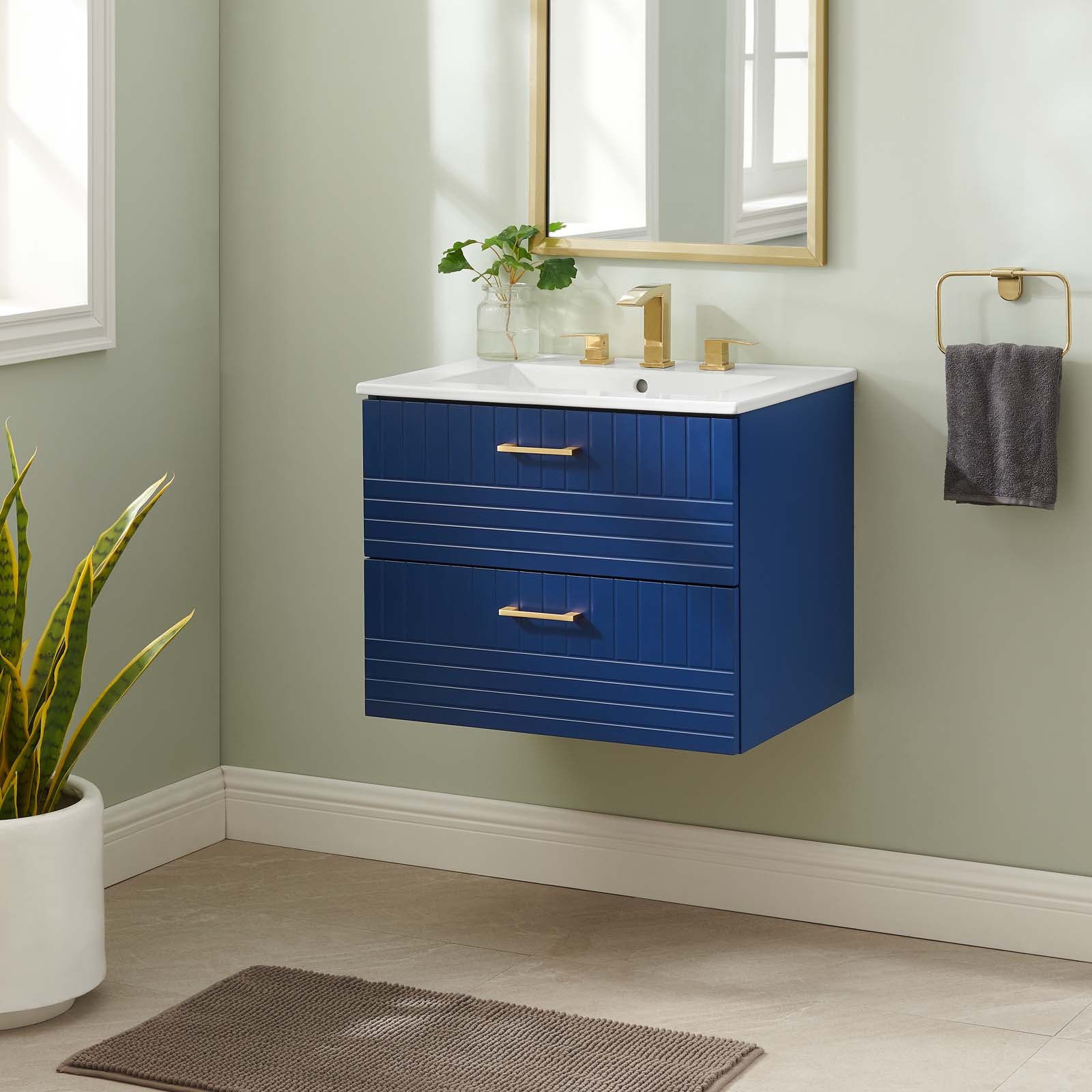 Daybreak 24" Wall Mount Bathroom Vanity
