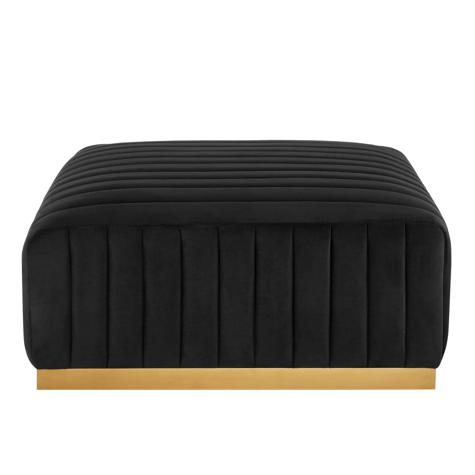 Conjure Channel Tufted Performance Velvet 5-Piece Sectional