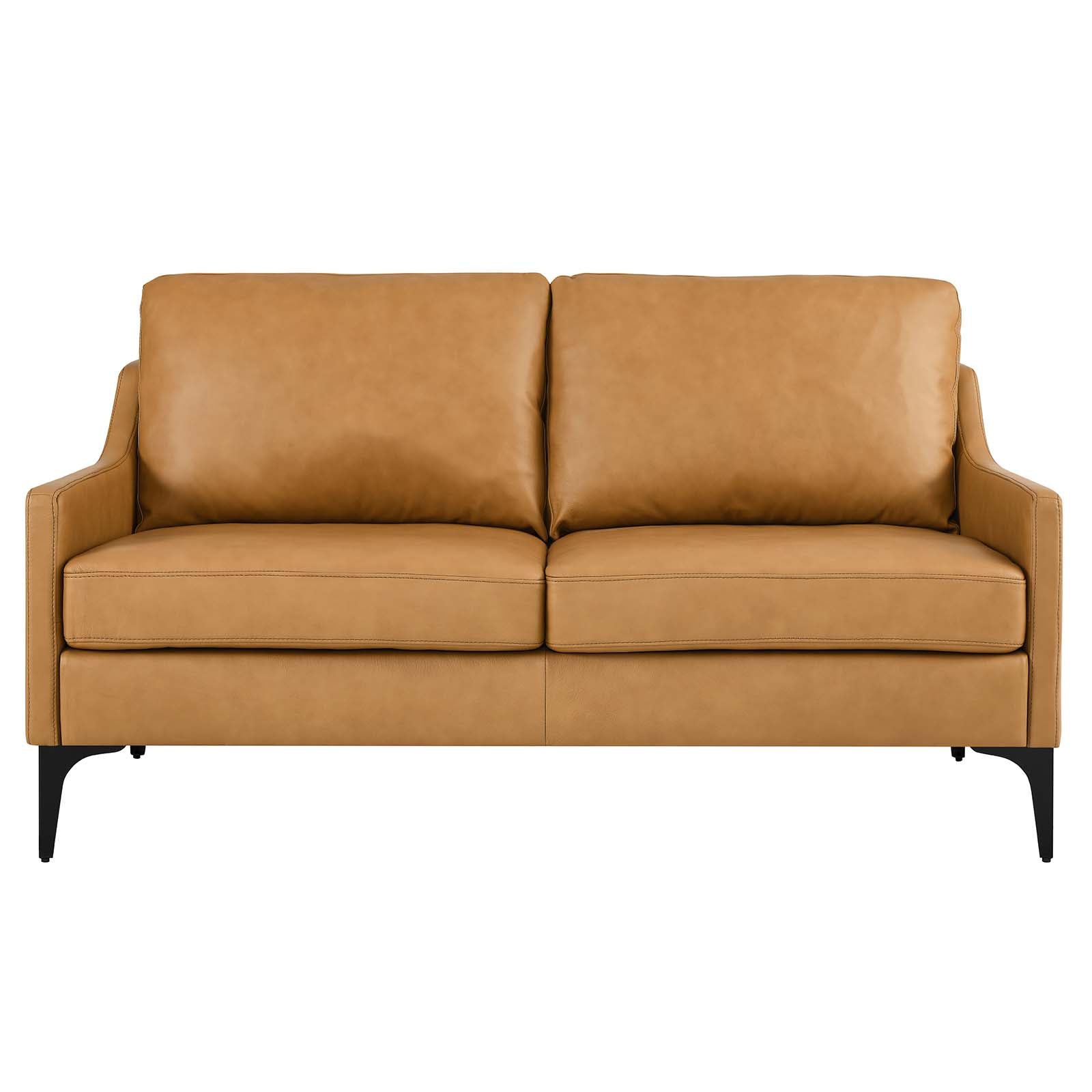 Corland Leather Loveseat