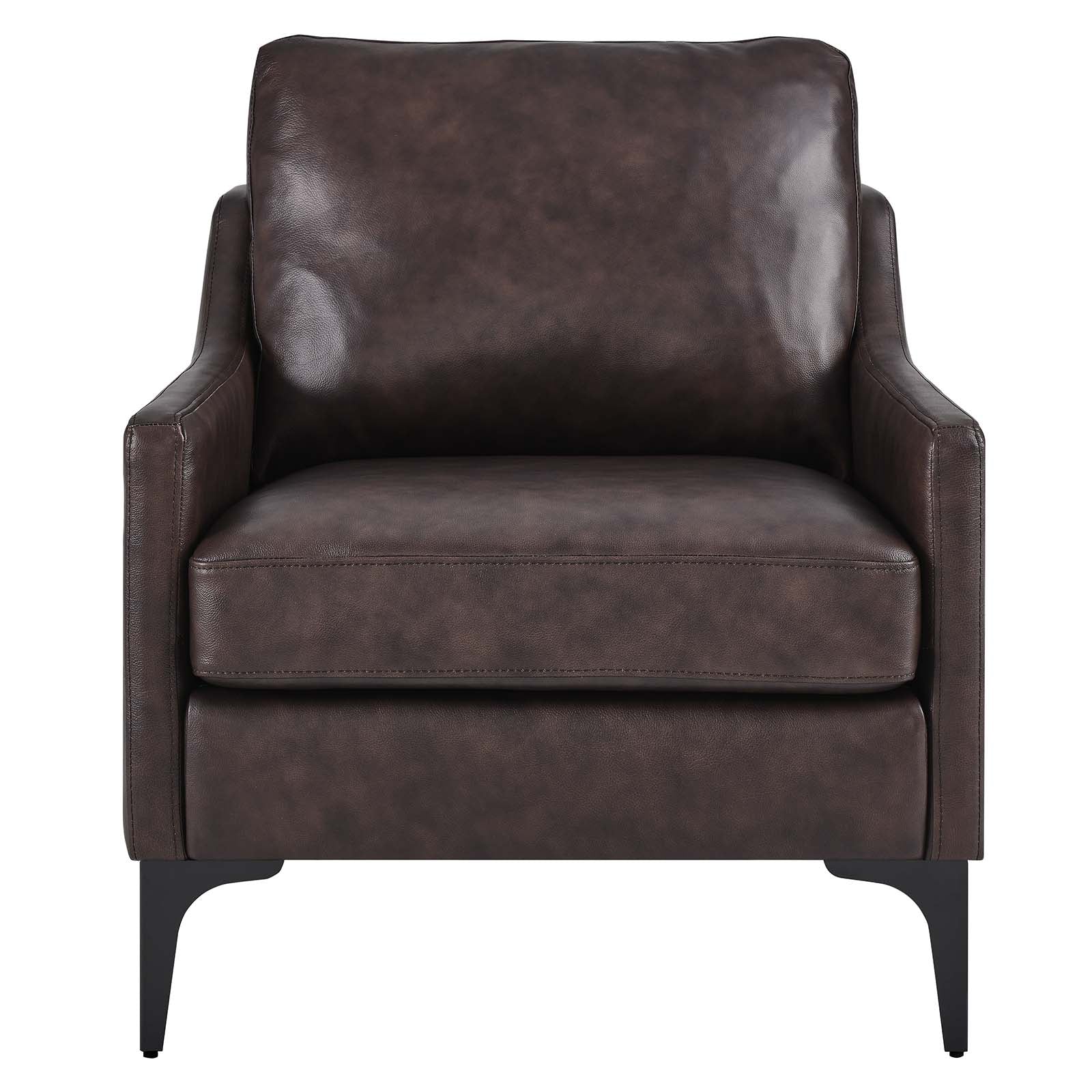 Corland Leather Armchair - East Shore Modern Home Furnishings