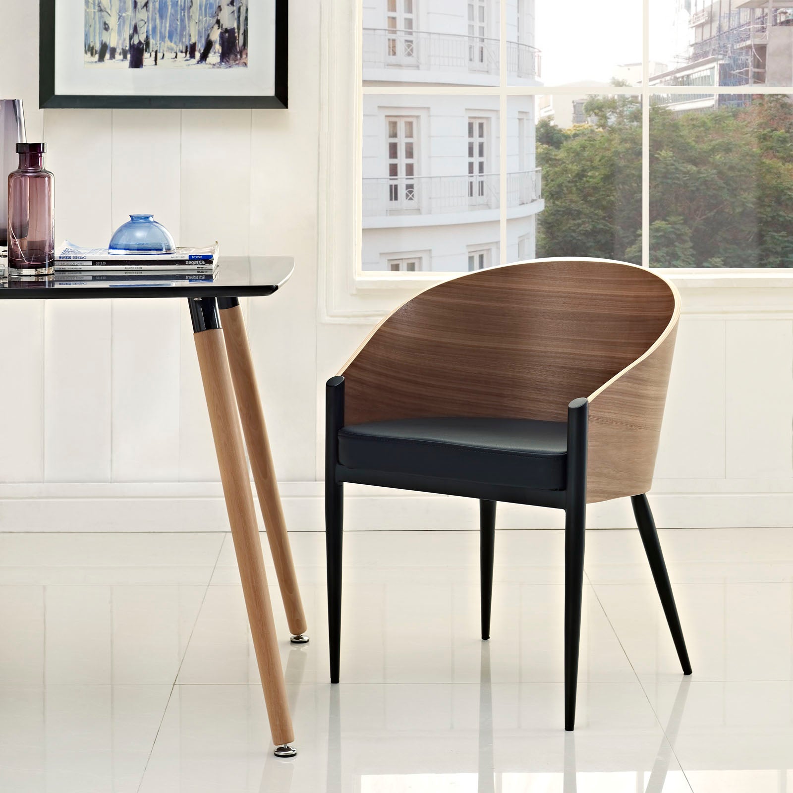Cooper Dining Wood Armchair - East Shore Modern Home Furnishings