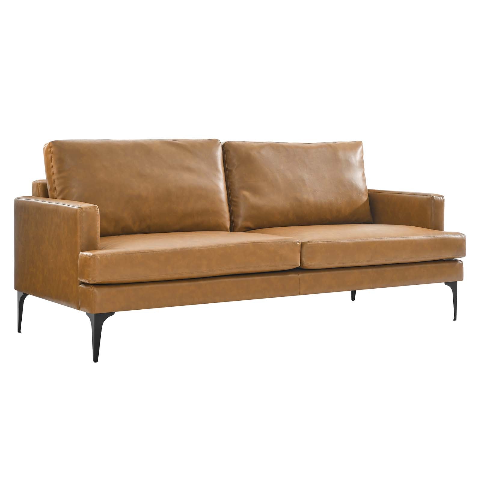 Evermore Vegan Leather Sofa - East Shore Modern Home Furnishings