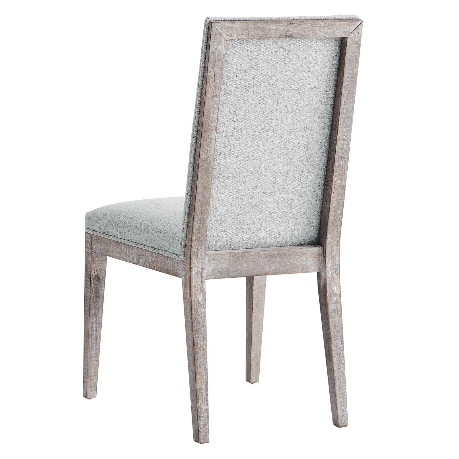 Maisonette French Vintage Tufted Fabric Dining Side Chairs Set of 2 - East Shore Modern Home Furnishings