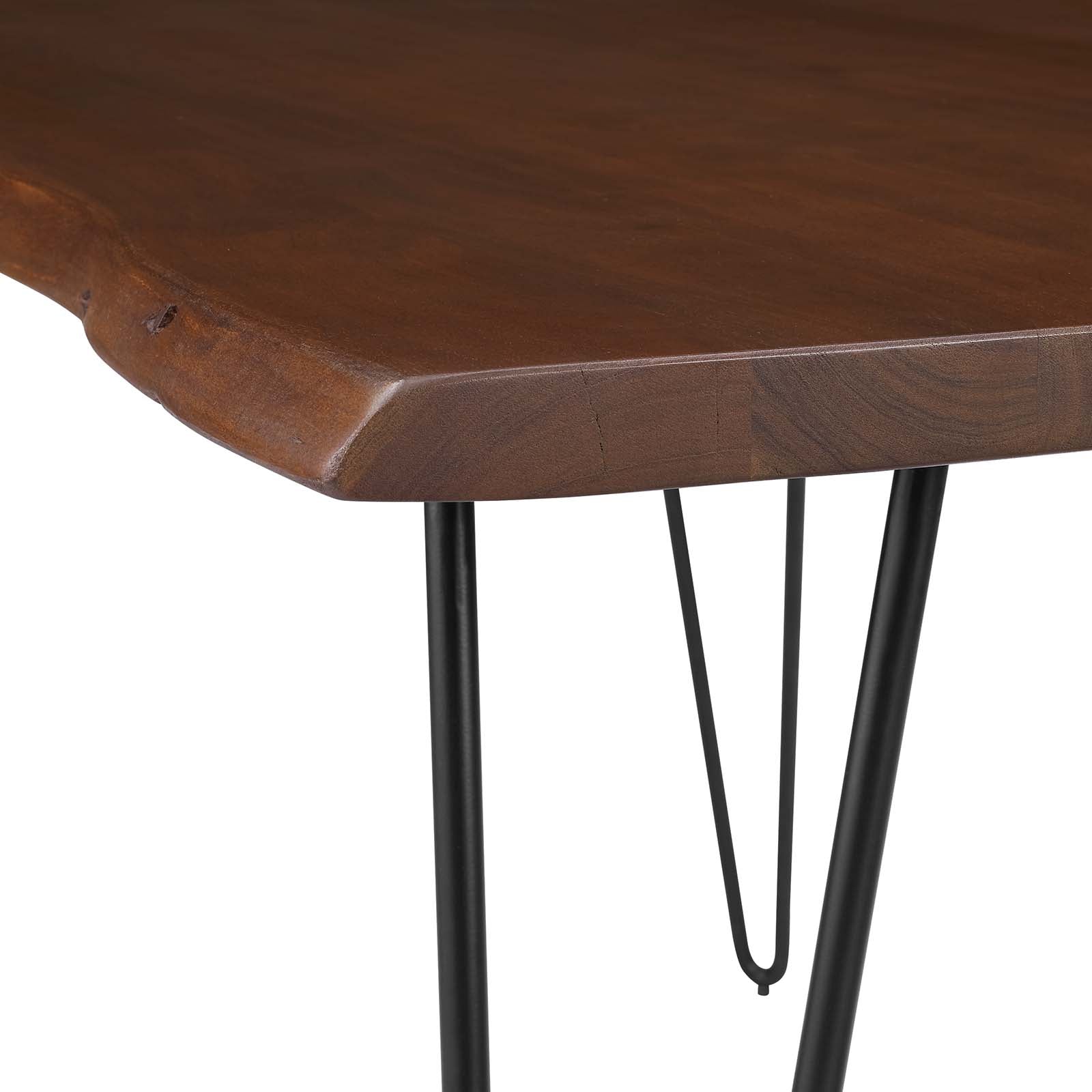 Ardor 60" Live Edge Acacia Wood Dining Table