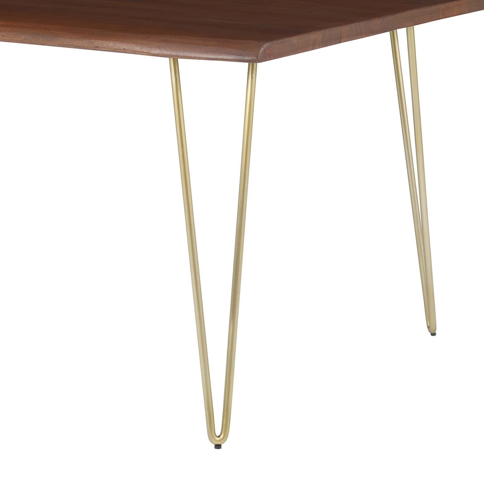 Ardor 60" Live Edge Acacia Wood Dining Table