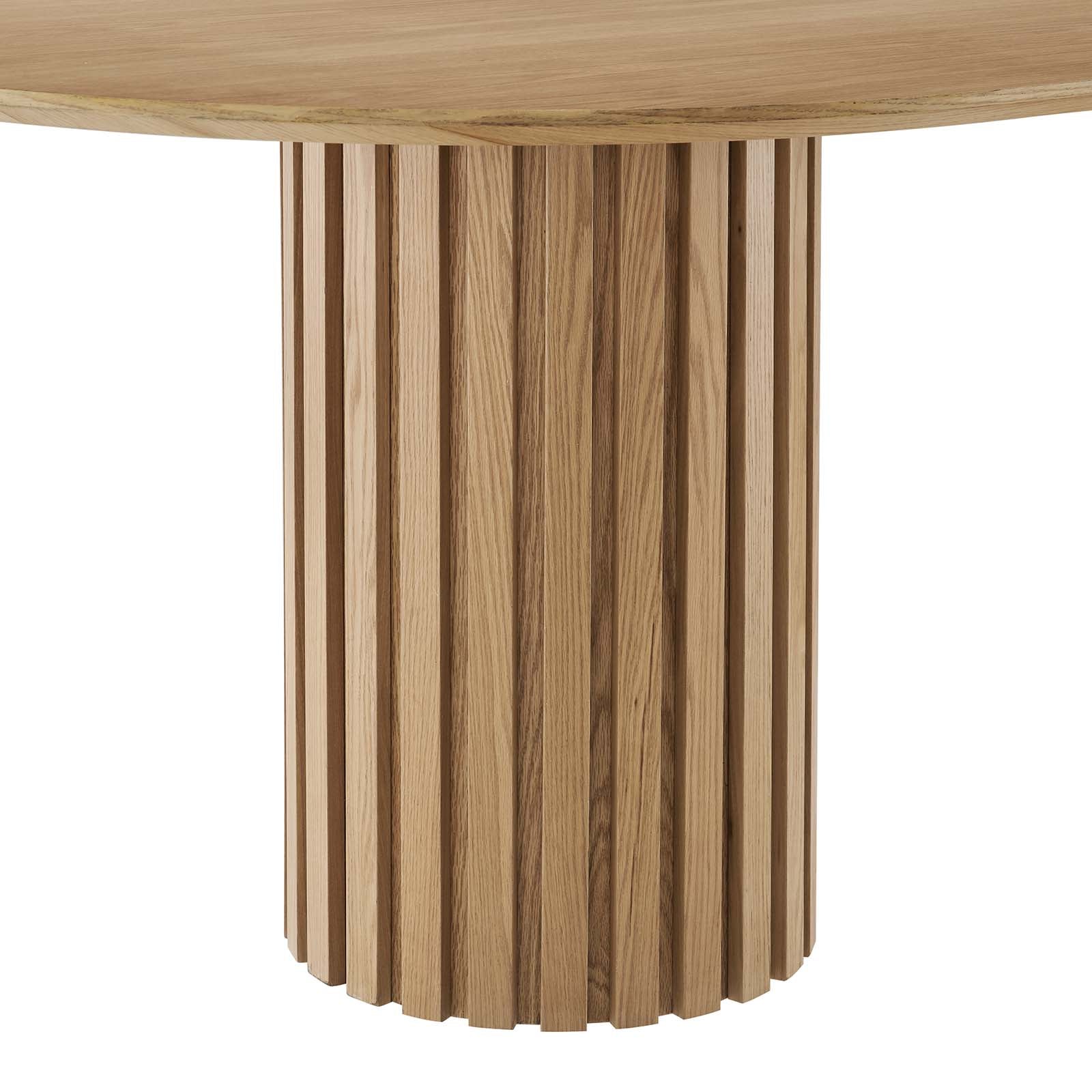 Senja 95" Oval Dining Table - East Shore Modern Home Furnishings