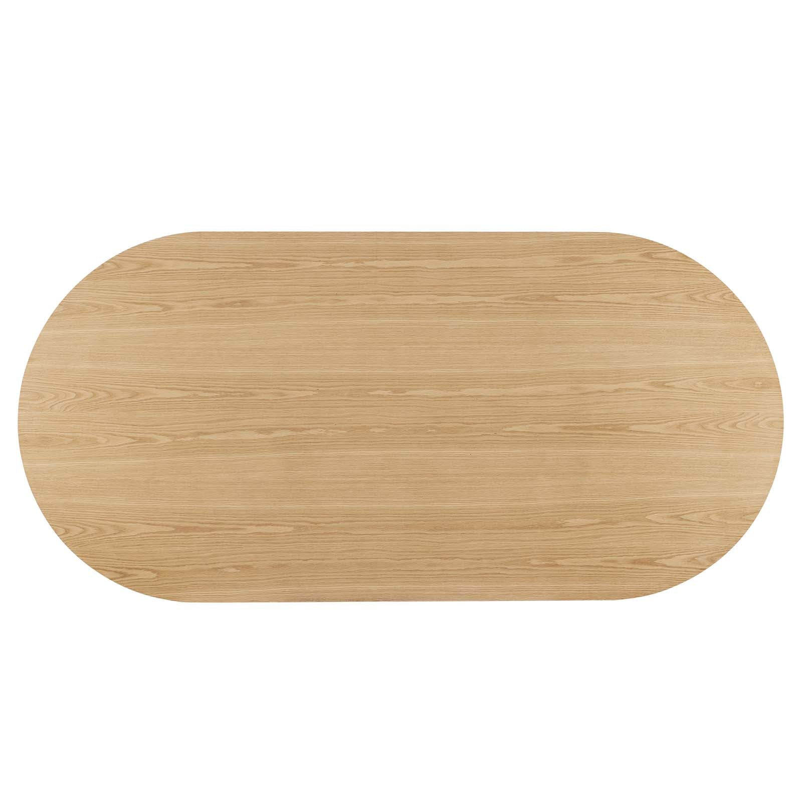 Senja 95" Oval Dining Table - East Shore Modern Home Furnishings