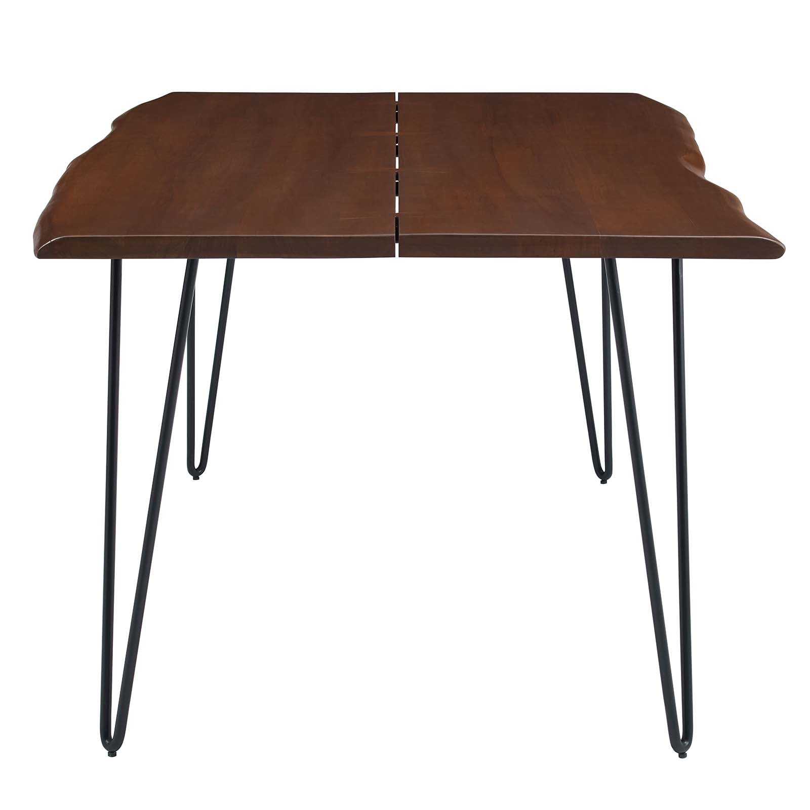 Ardor 74" Live Edge Acacia Wood Dining Table - East Shore Modern Home Furnishings