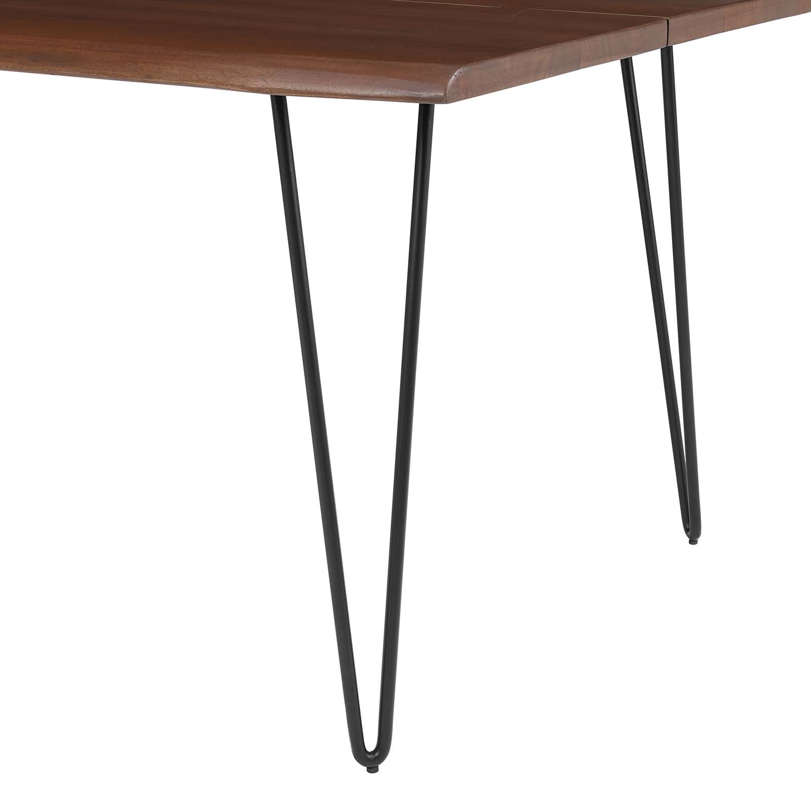 Ardor 74" Live Edge Acacia Wood Dining Table - East Shore Modern Home Furnishings