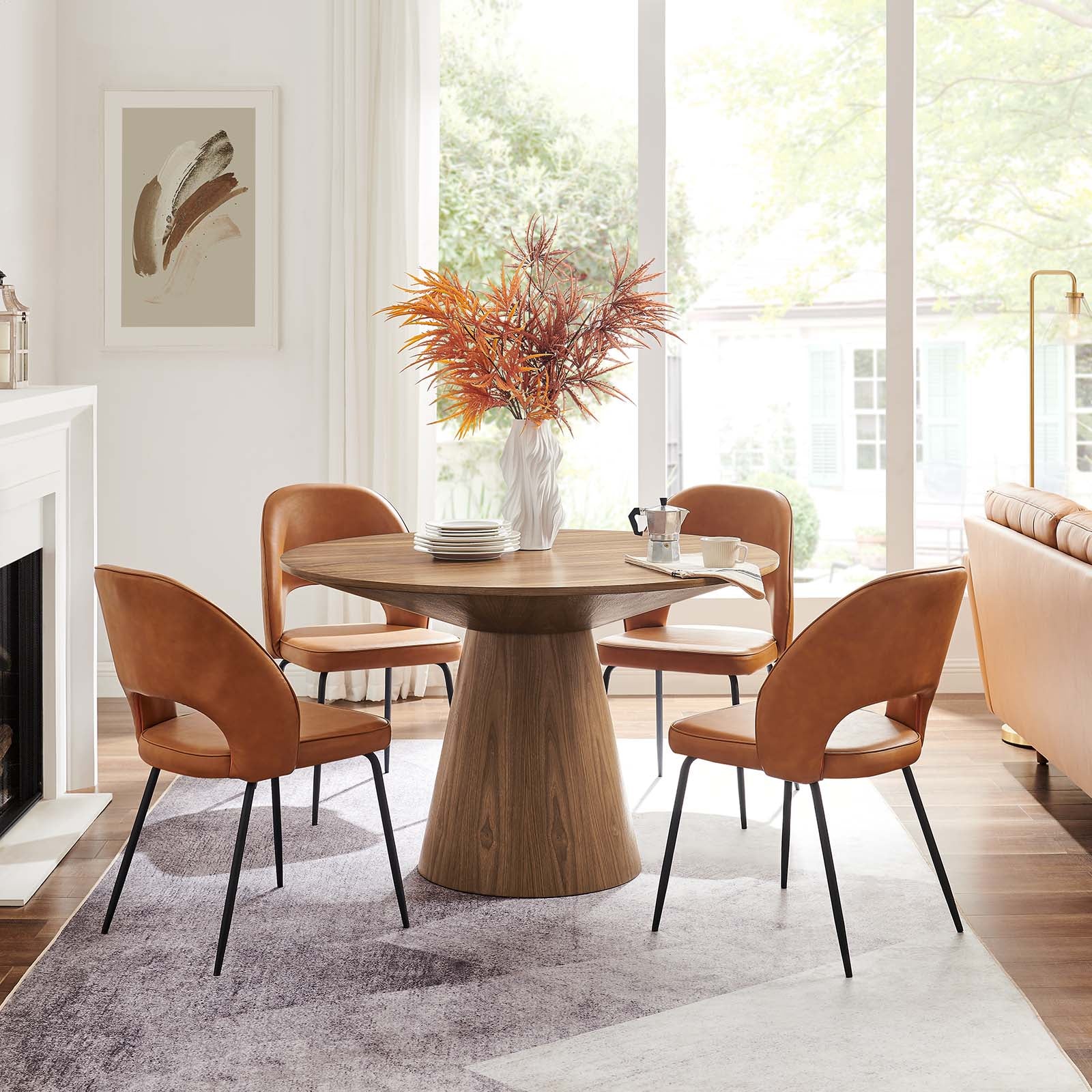 Provision 47" Round Dining Table - East Shore Modern Home Furnishings