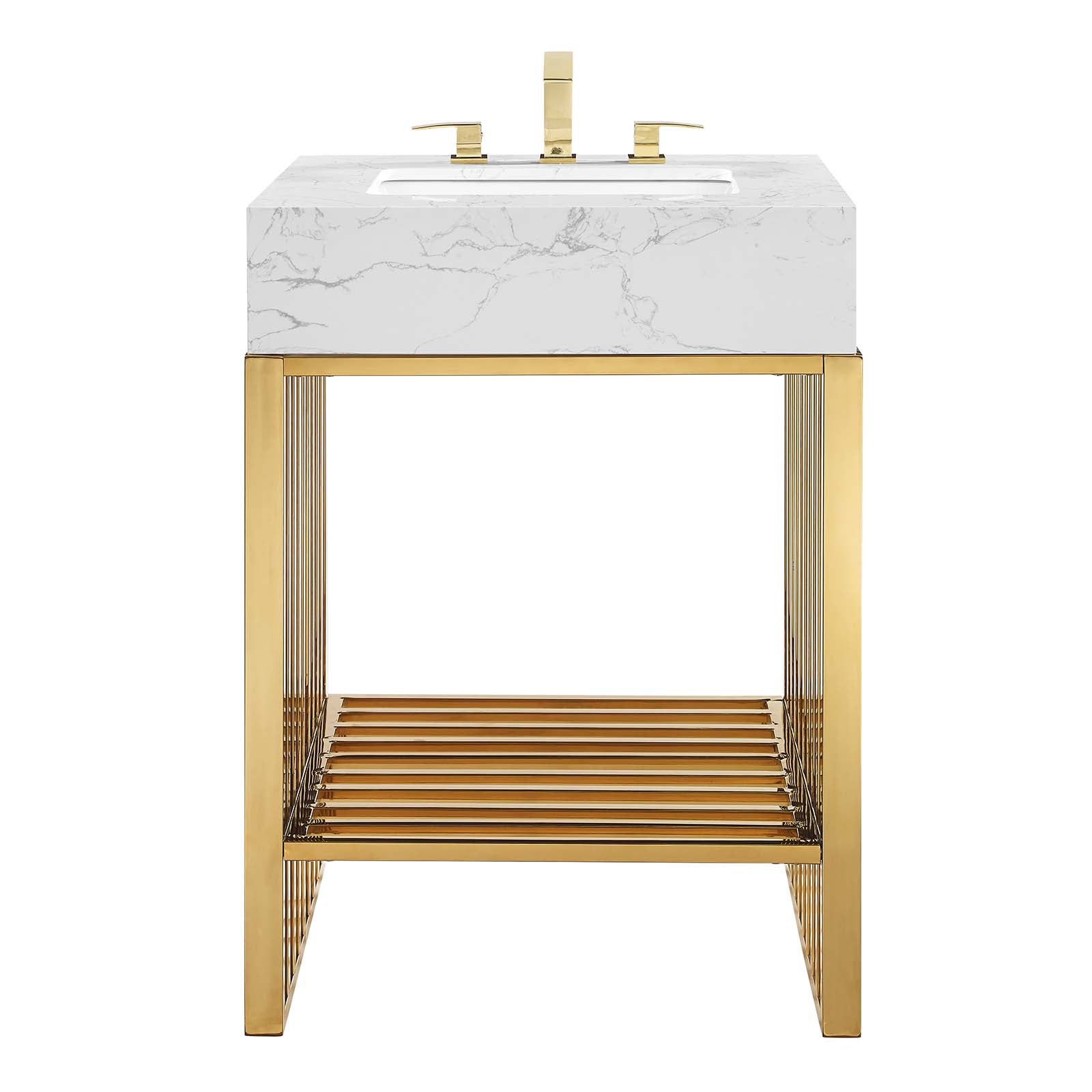 Gridiron 24" Bathroom Vanity - East Shore Modern Home Furnishings