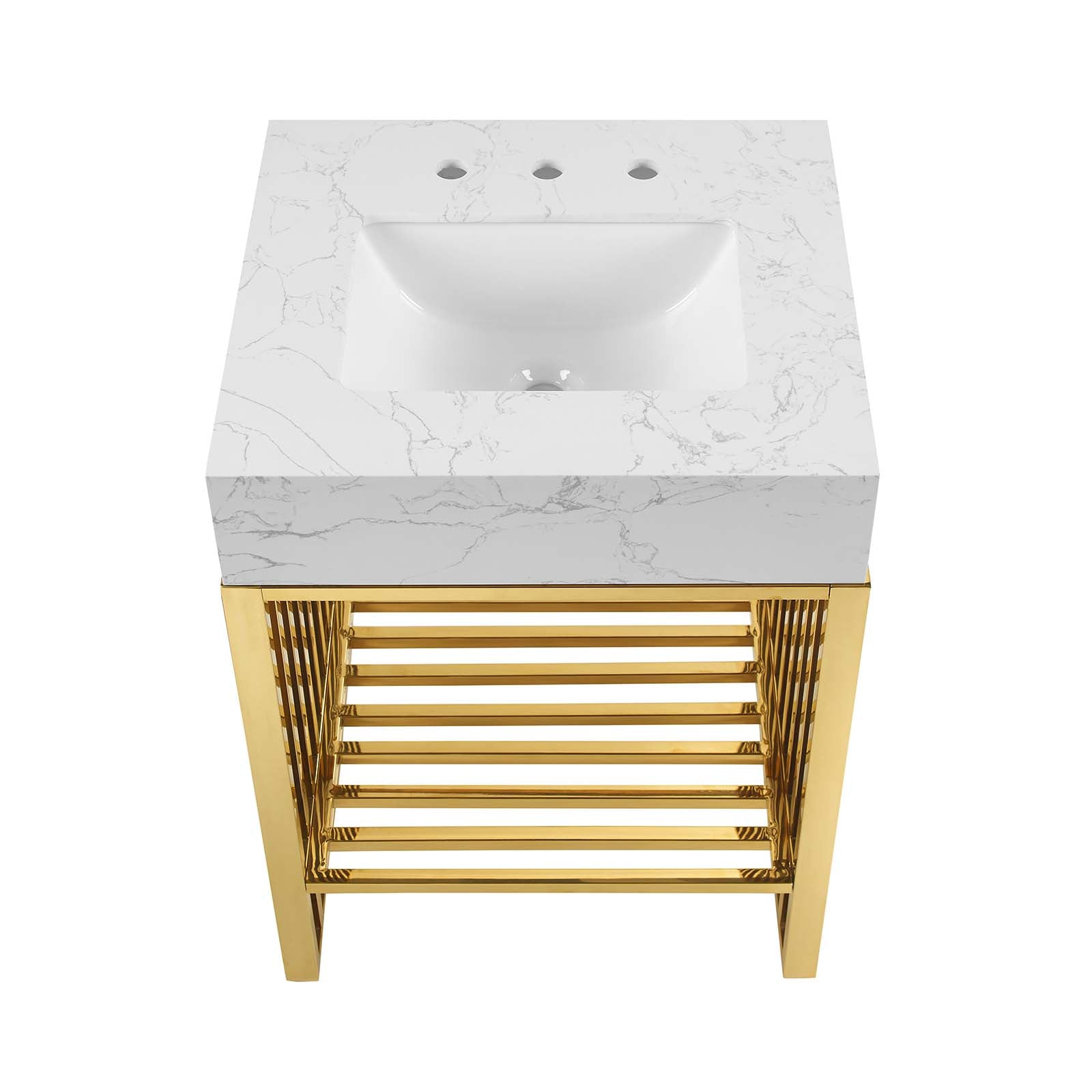 Gridiron 24" Bathroom Vanity - East Shore Modern Home Furnishings