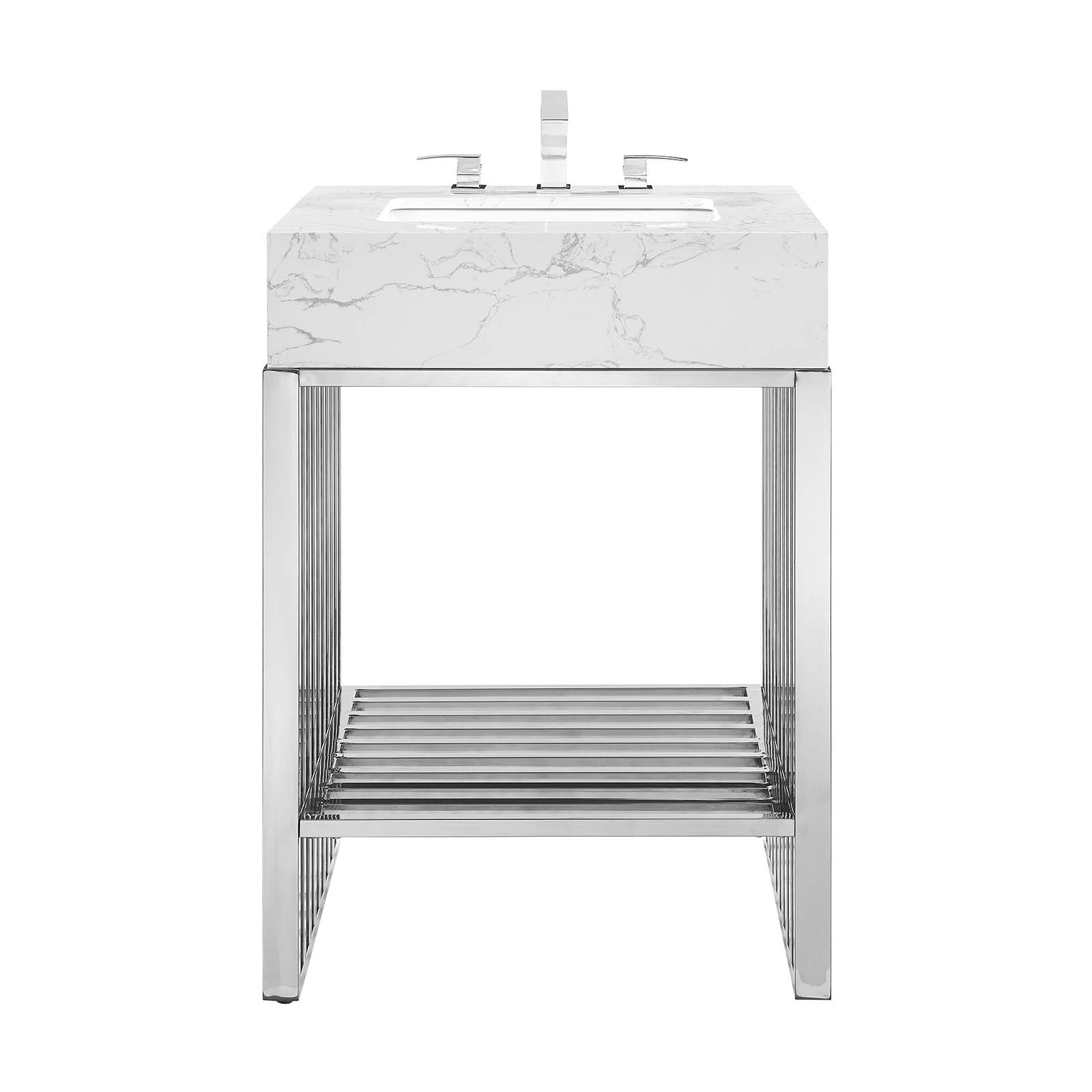 Gridiron 24" Bathroom Vanity - East Shore Modern Home Furnishings