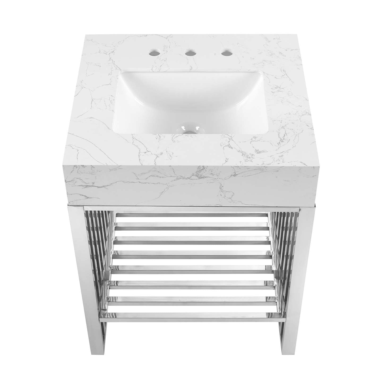 Gridiron 24" Bathroom Vanity - East Shore Modern Home Furnishings