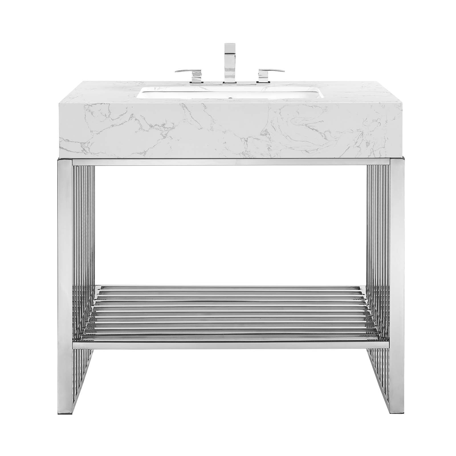 Gridiron 36" Bathroom Vanity - East Shore Modern Home Furnishings