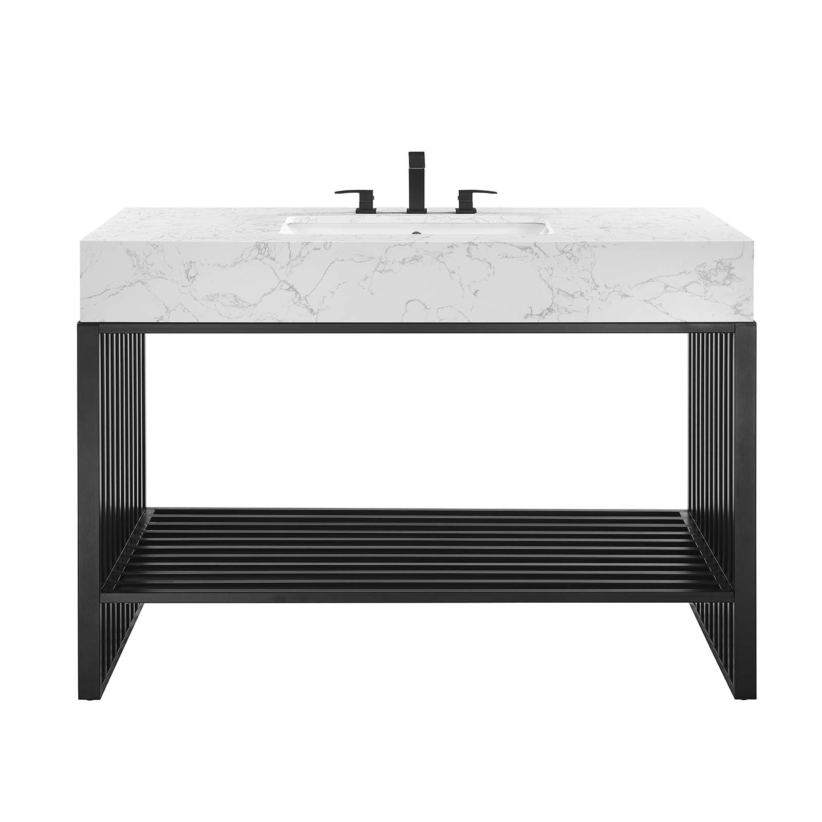 Gridiron 48" Bathroom Vanity - East Shore Modern Home Furnishings