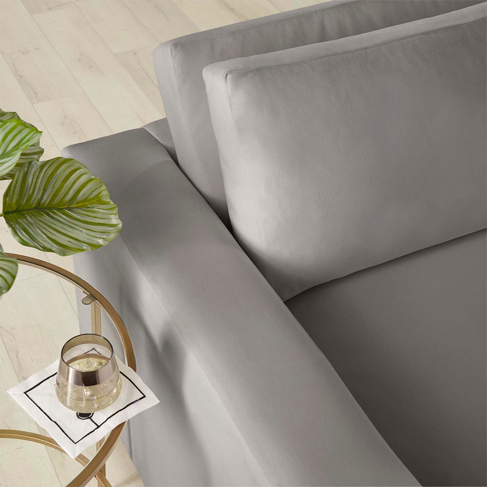 Avendale Velvet Sofa - East Shore Modern Home Furnishings