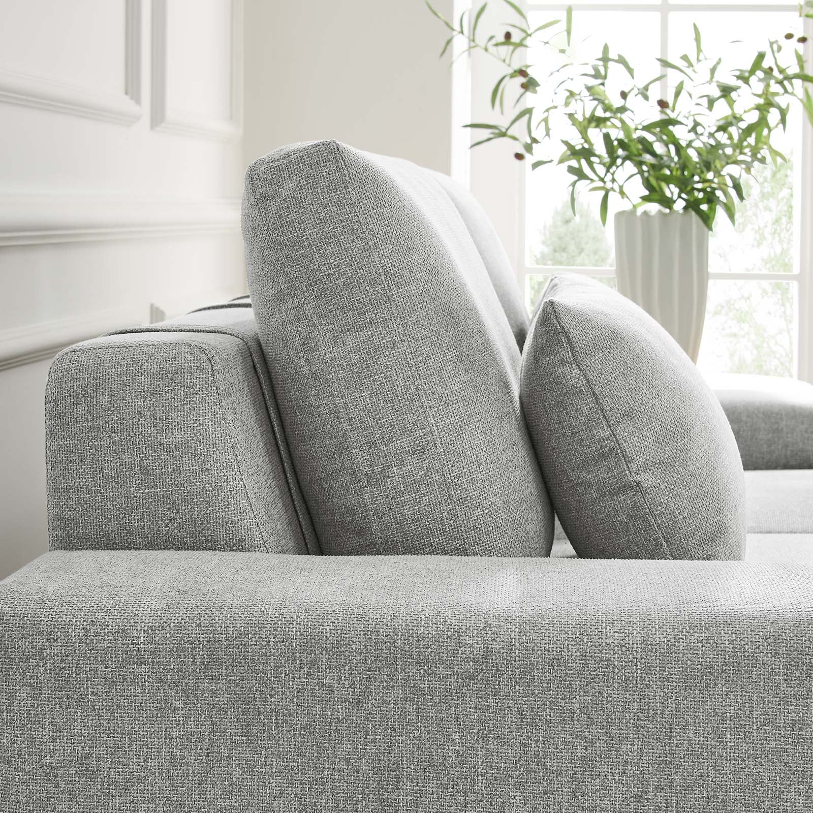 Proximity Upholstered Fabric Loveseat - East Shore Modern Home Furnishings