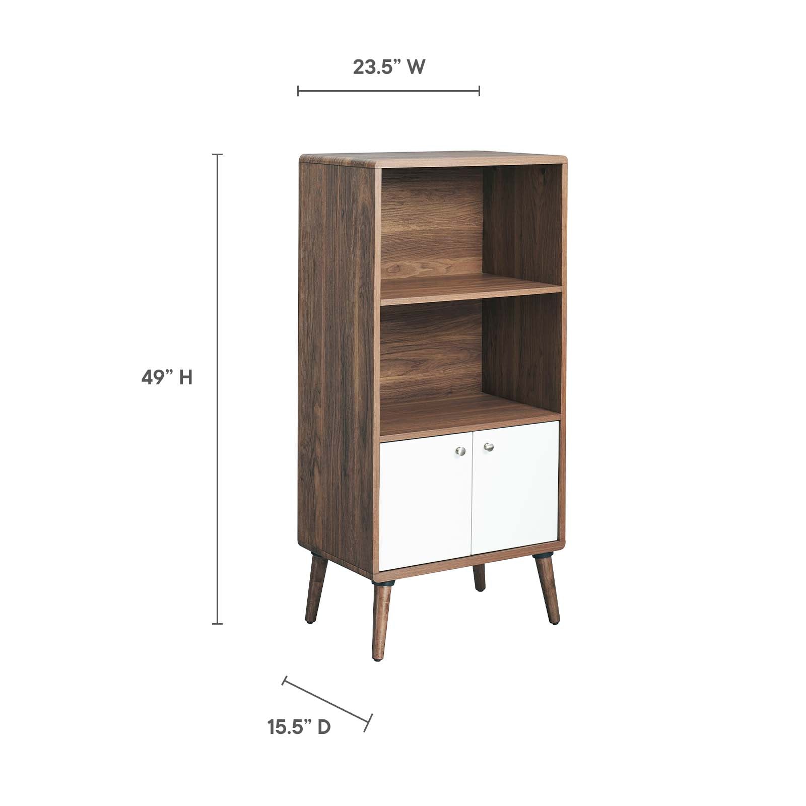 Transmit Display Cabinet Bookshelf - East Shore Modern Home Furnishings