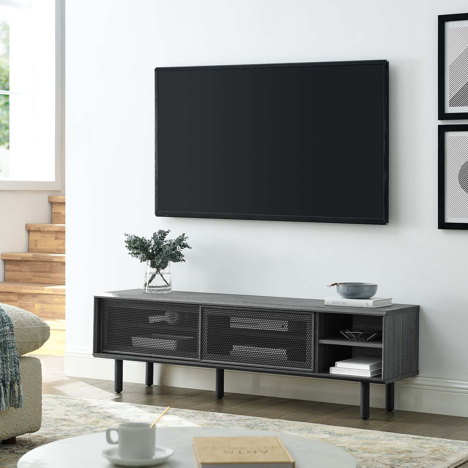 Kurtis 60" TV Stand - East Shore Modern Home Furnishings