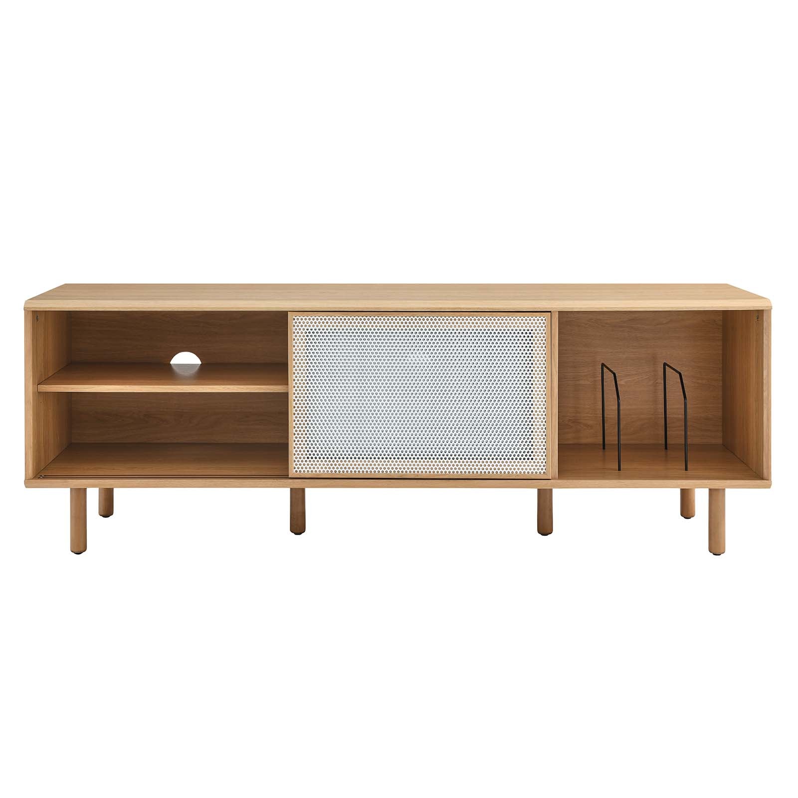 Kurtis 67" TV and Vinyl Record Stand - East Shore Modern Home Furnishings