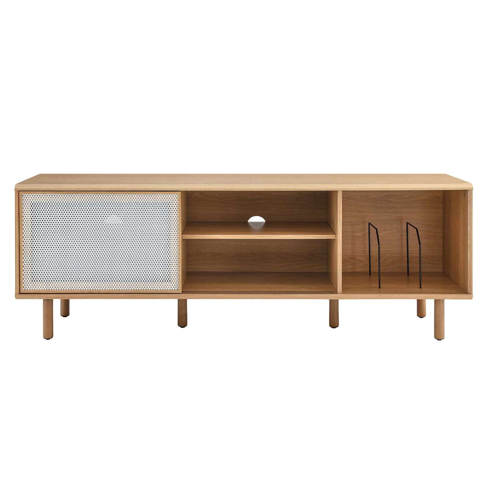 Kurtis 67" TV and Vinyl Record Stand - East Shore Modern Home Furnishings