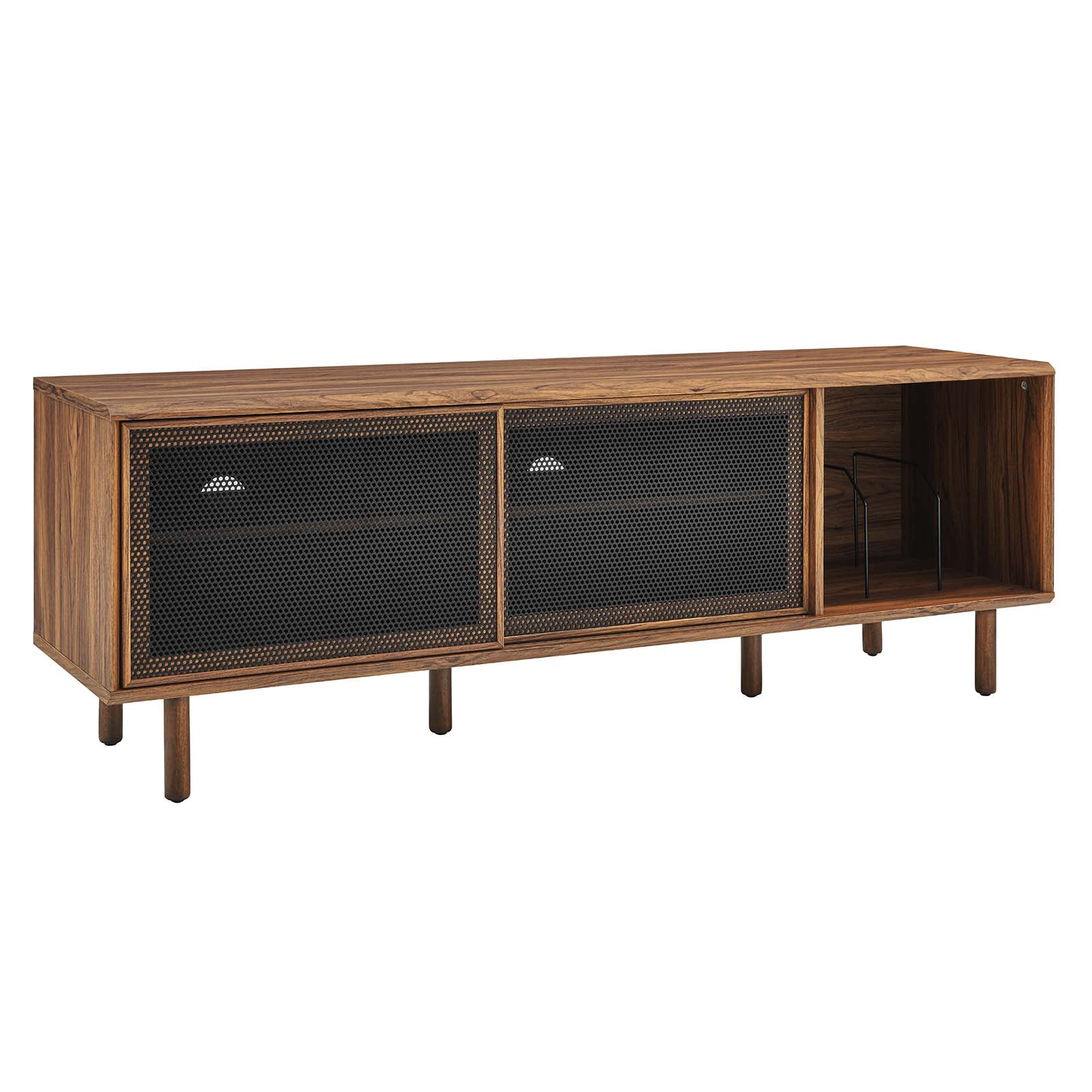 Kurtis 67" TV and Vinyl Record Stand - East Shore Modern Home Furnishings