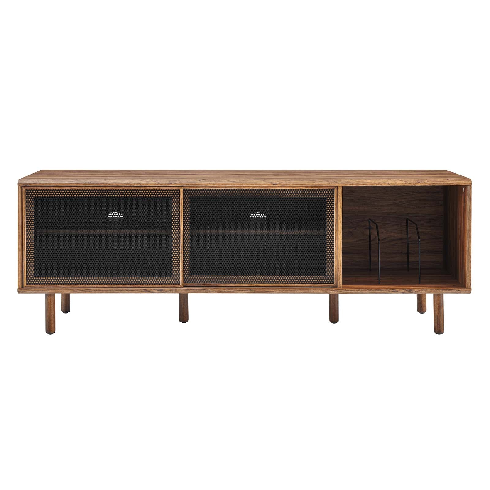 Kurtis 67" TV and Vinyl Record Stand - East Shore Modern Home Furnishings
