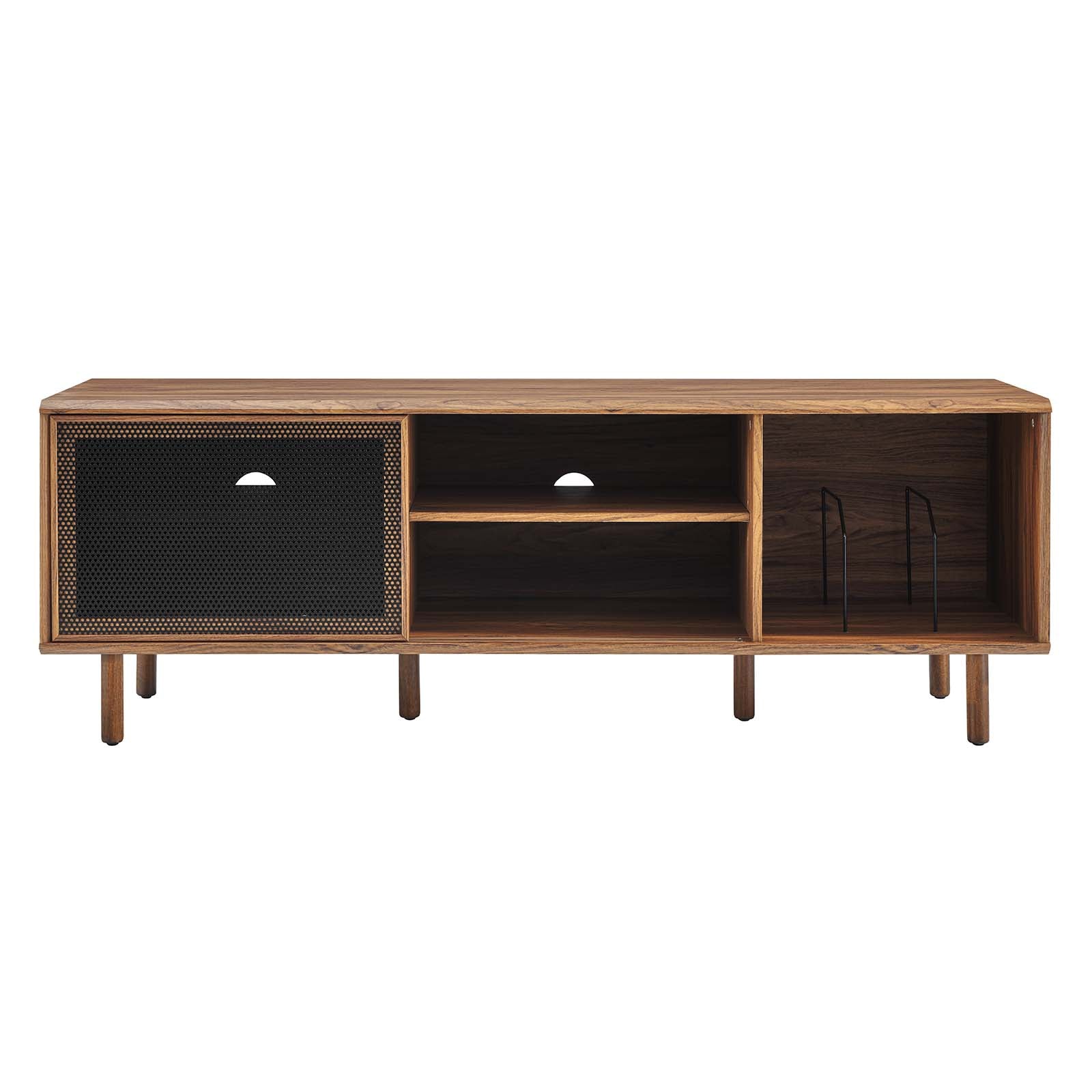 Kurtis 67" TV and Vinyl Record Stand - East Shore Modern Home Furnishings